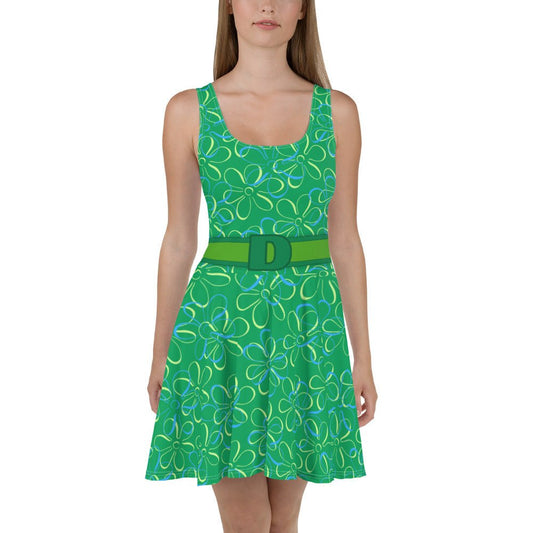 The Disgust Emotion Skater Dress disgust costumedisgust styleWrong Lever Clothing