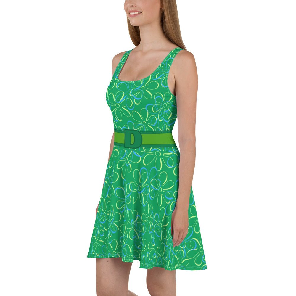 The Disgust Emotion Skater Dress disgust costumedisgust styleWrong Lever Clothing