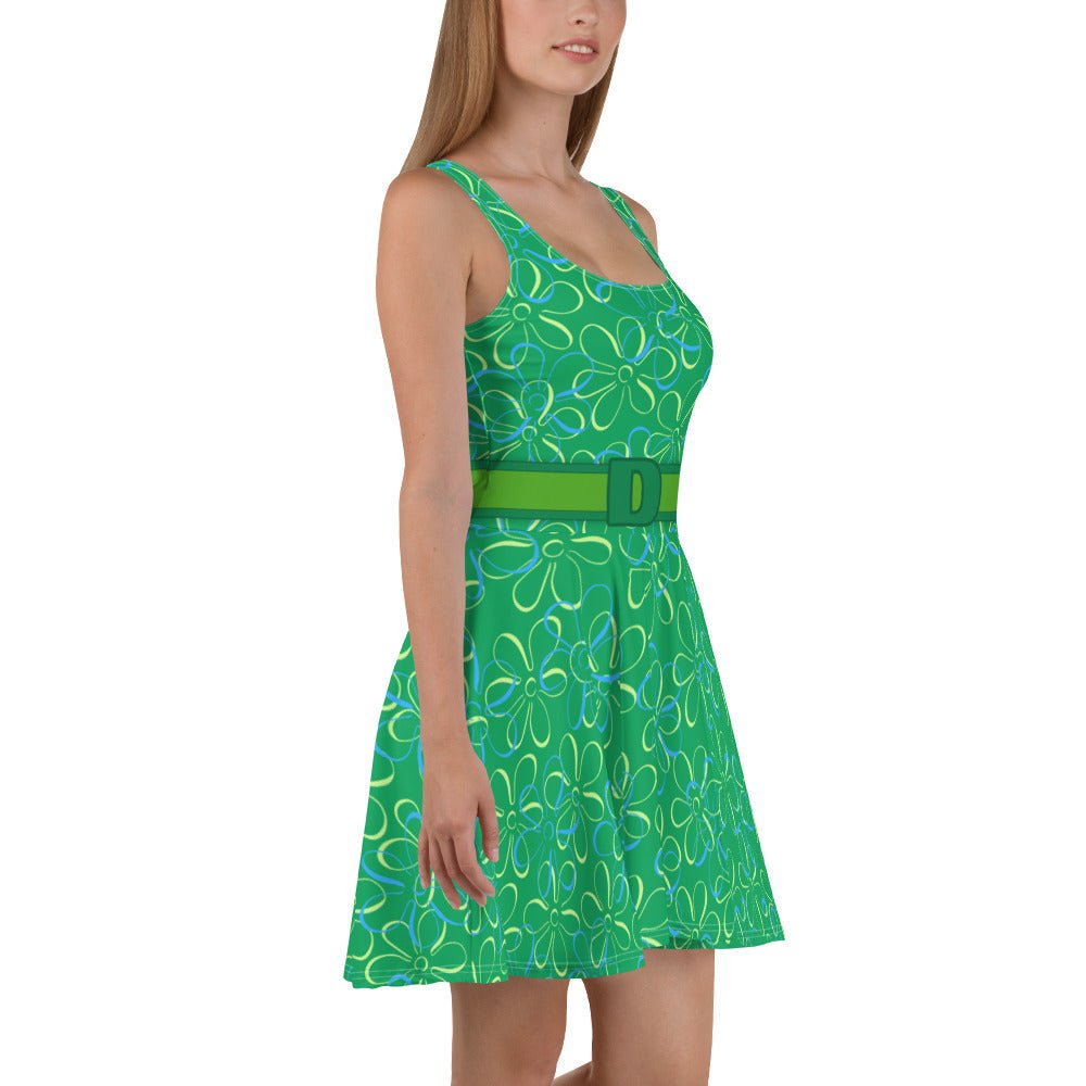 The Disgust Emotion Skater Dress disgust costumedisgust styleWrong Lever Clothing