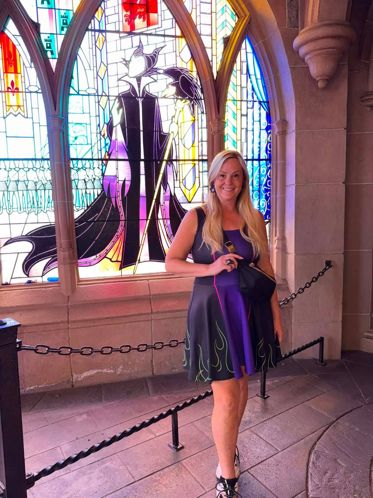 The Evil One Skater Dress cosplaydisney adultWrong Lever Clothing
