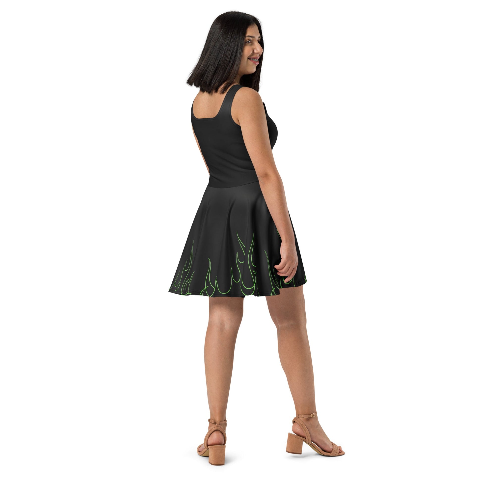 The Evil One Skater Dress cosplaydisney adultWrong Lever Clothing