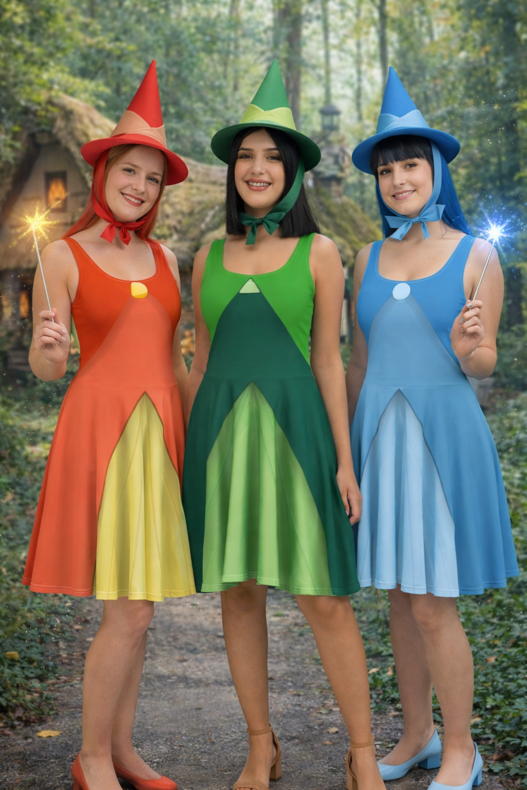 The Fauna Skater Dress adult dress upAll Over PrintSkater DressWrong Lever Clothing