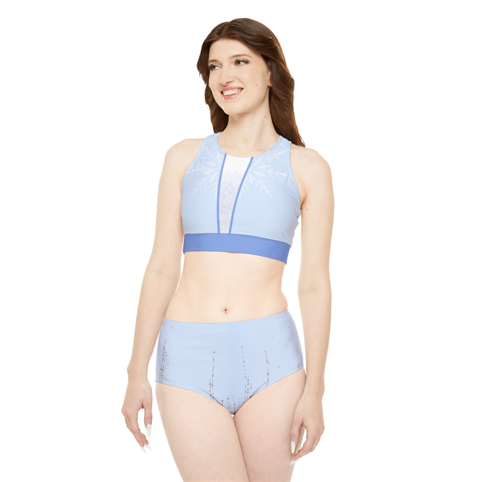 The Ice Princess Sporty Bikini Set All Over PrintAOPAll Over PrintsWrong Lever Clothing