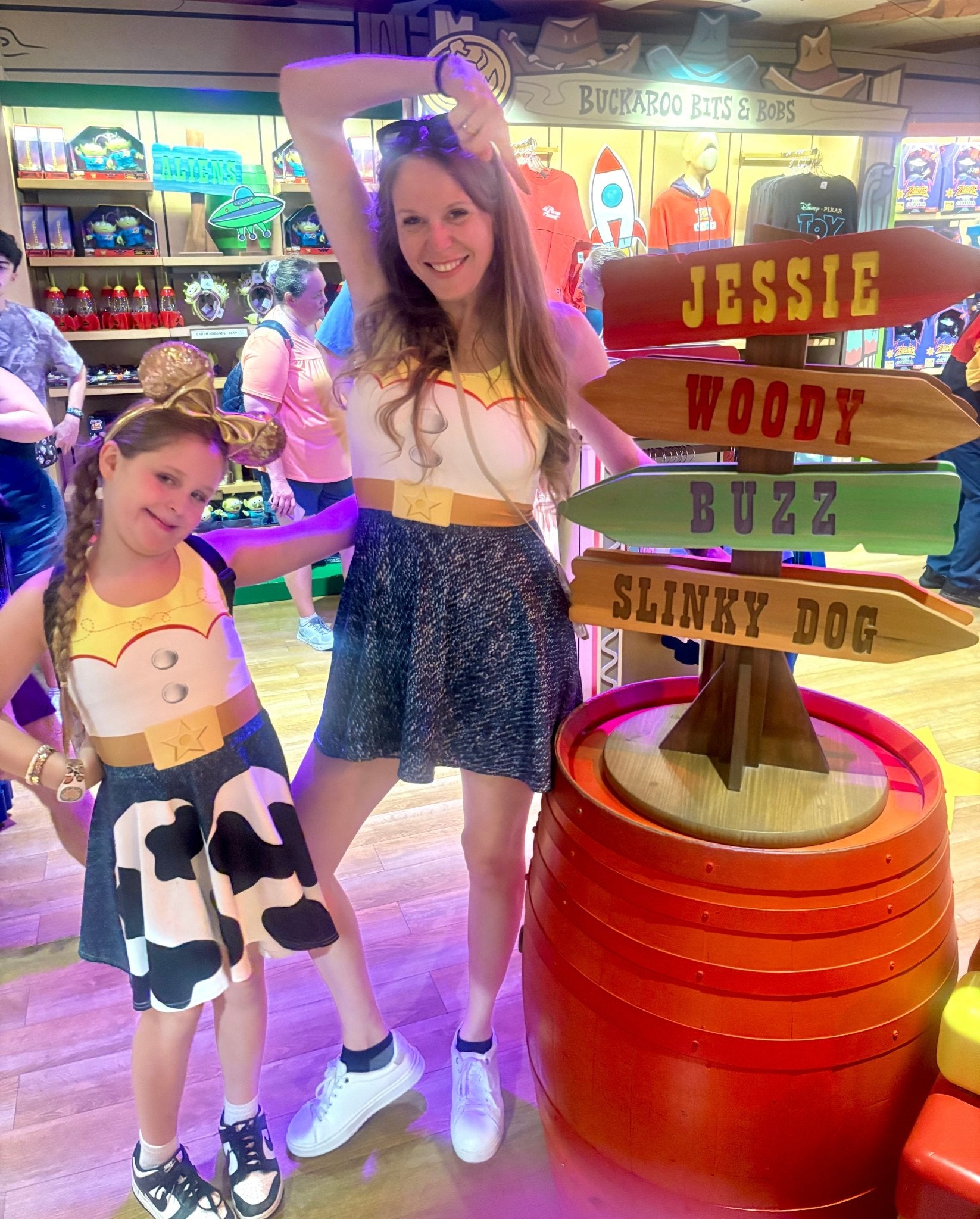 The Jessie Skater Dress adult disneydisney boundingWrong Lever Clothing