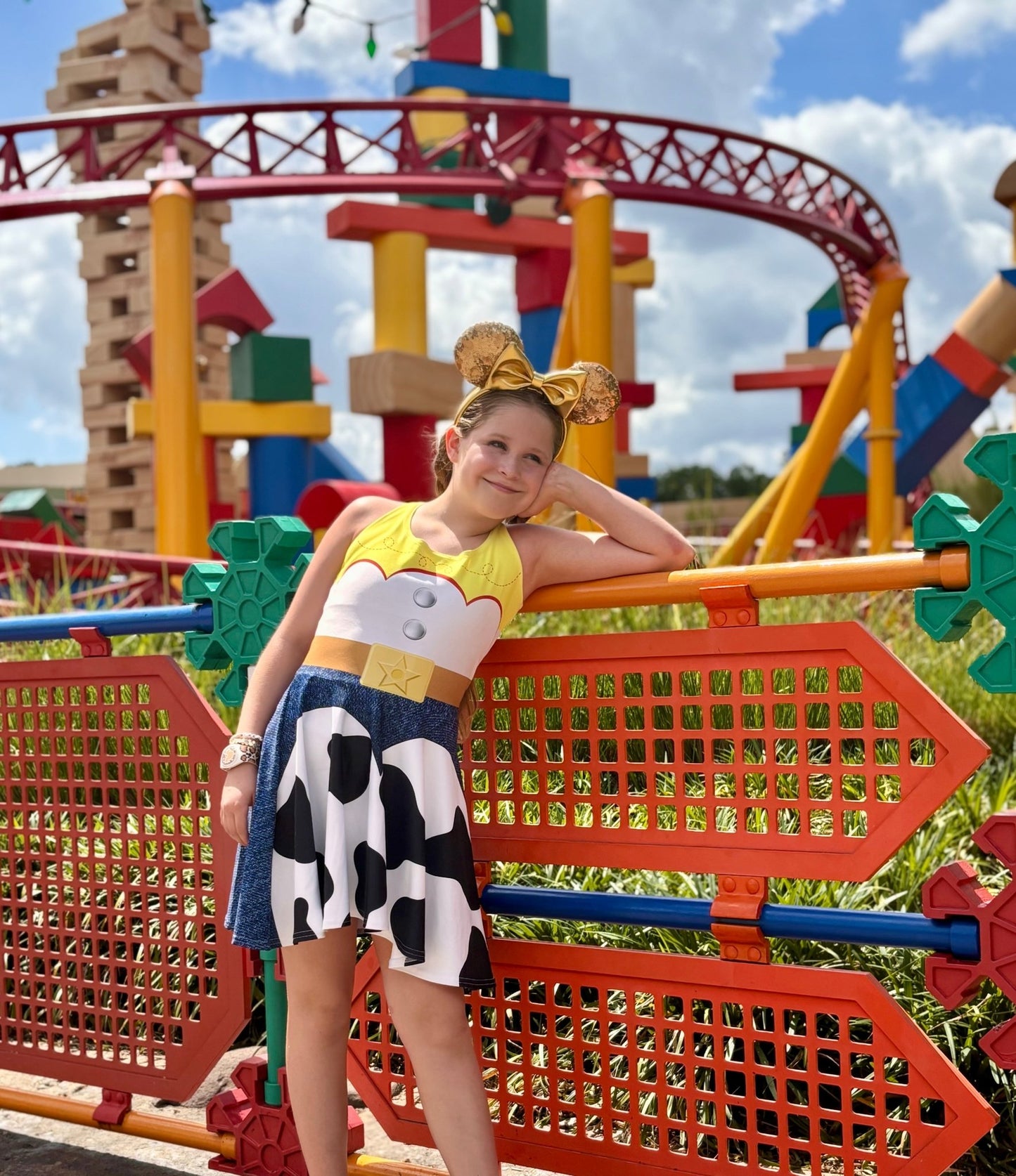 The Jessie Skater Dress adult disneydisney boundingWrong Lever Clothing
