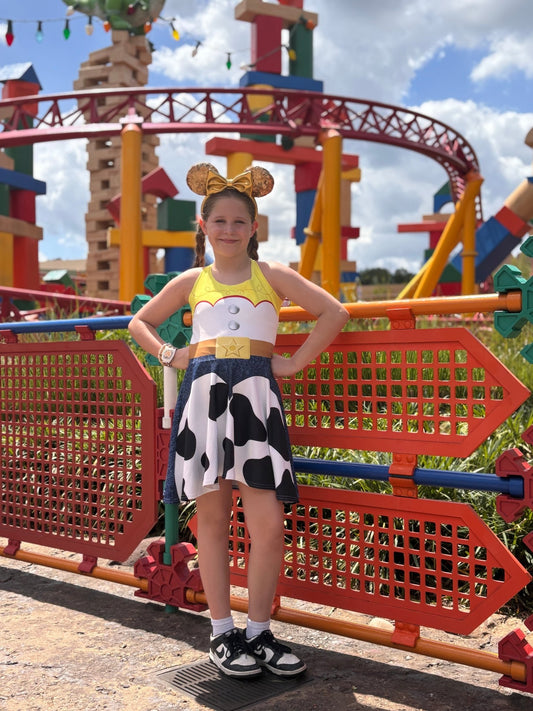 The Jessie Skater Dress adult disneydisney boundingWrong Lever Clothing