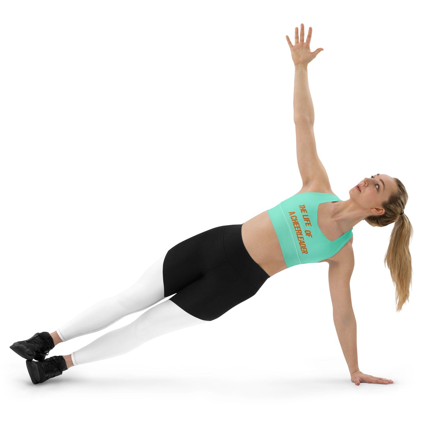 The Life of a Cheerleader Sports Bra | Retro Activewear | Pop Star Aesthetic Gym Top | Cheer Practice Bra | Stylish Workout Gift cheercheer christmasWrong Lever Clothing