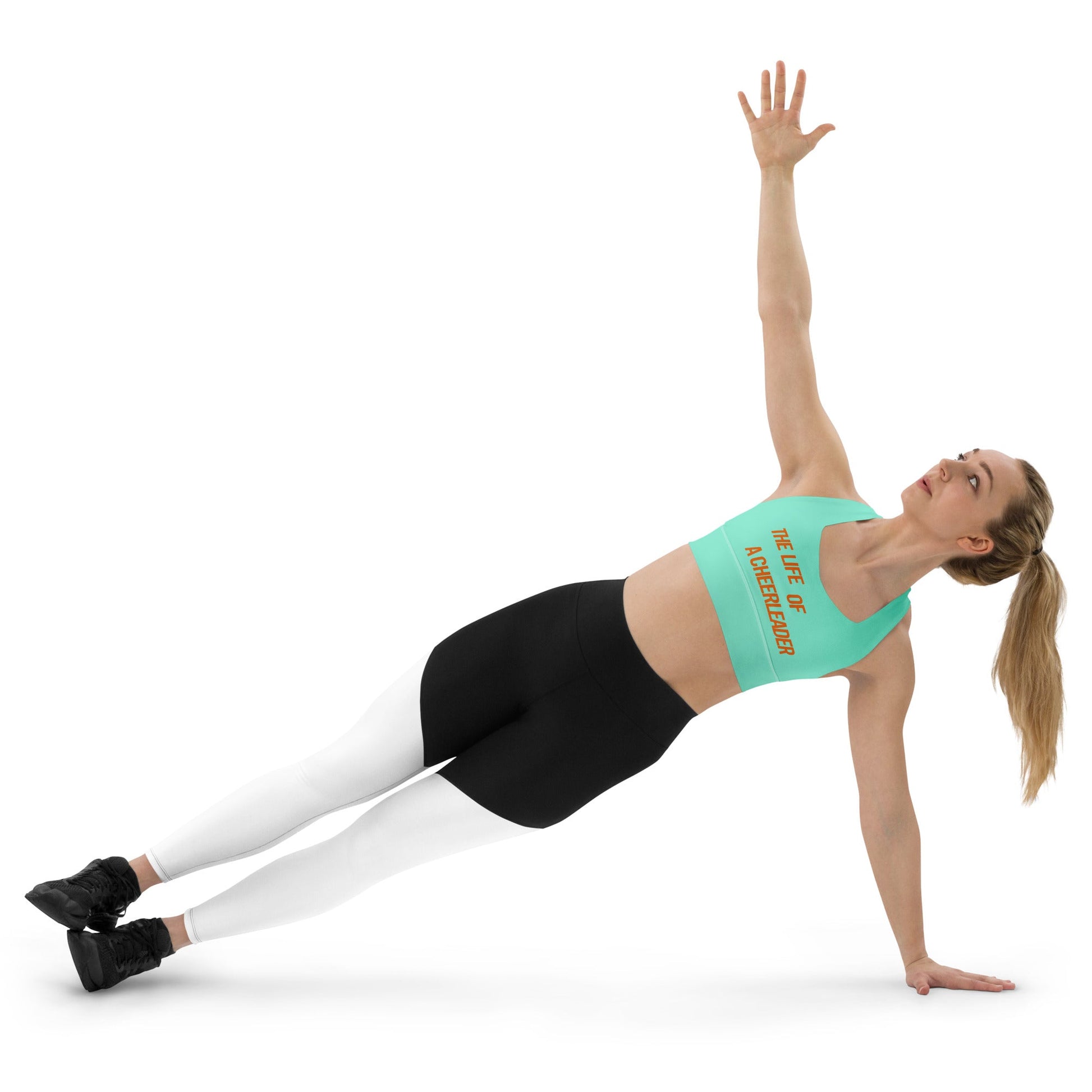 The Life of a Cheerleader Sports Bra | Retro Activewear | Pop Star Aesthetic Gym Top | Cheer Practice Bra | Stylish Workout Gift cheercheer christmasWrong Lever Clothing