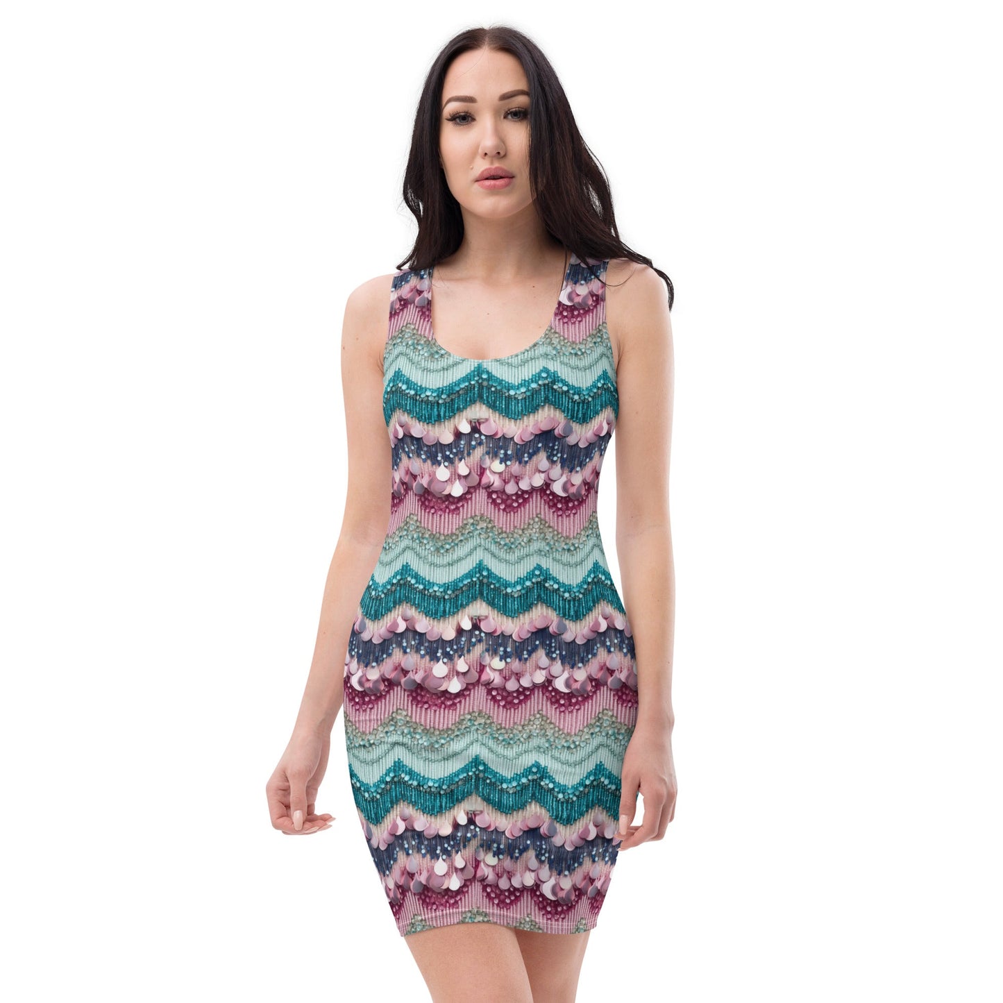 The Lover Era Bodycon dress beaded dressbeaded styleWrong Lever Clothing