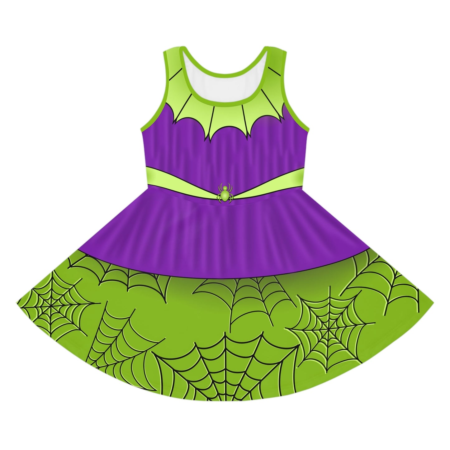 The Not so Scary Mouse Girls' Sleeveless Sundress All Over PrintAOPAll Over PrintsWrong Lever Clothing