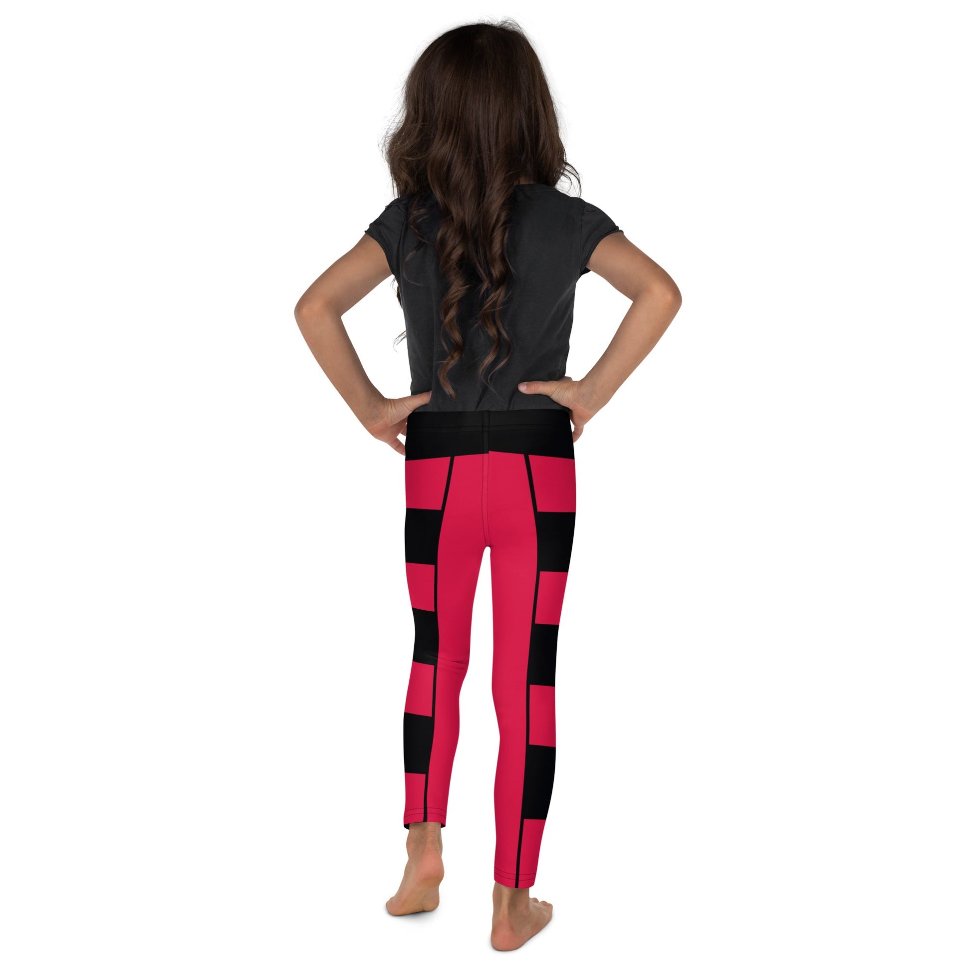 The Red Descendant Kid's Leggings descedantsdisney birthdayWrong Lever Clothing