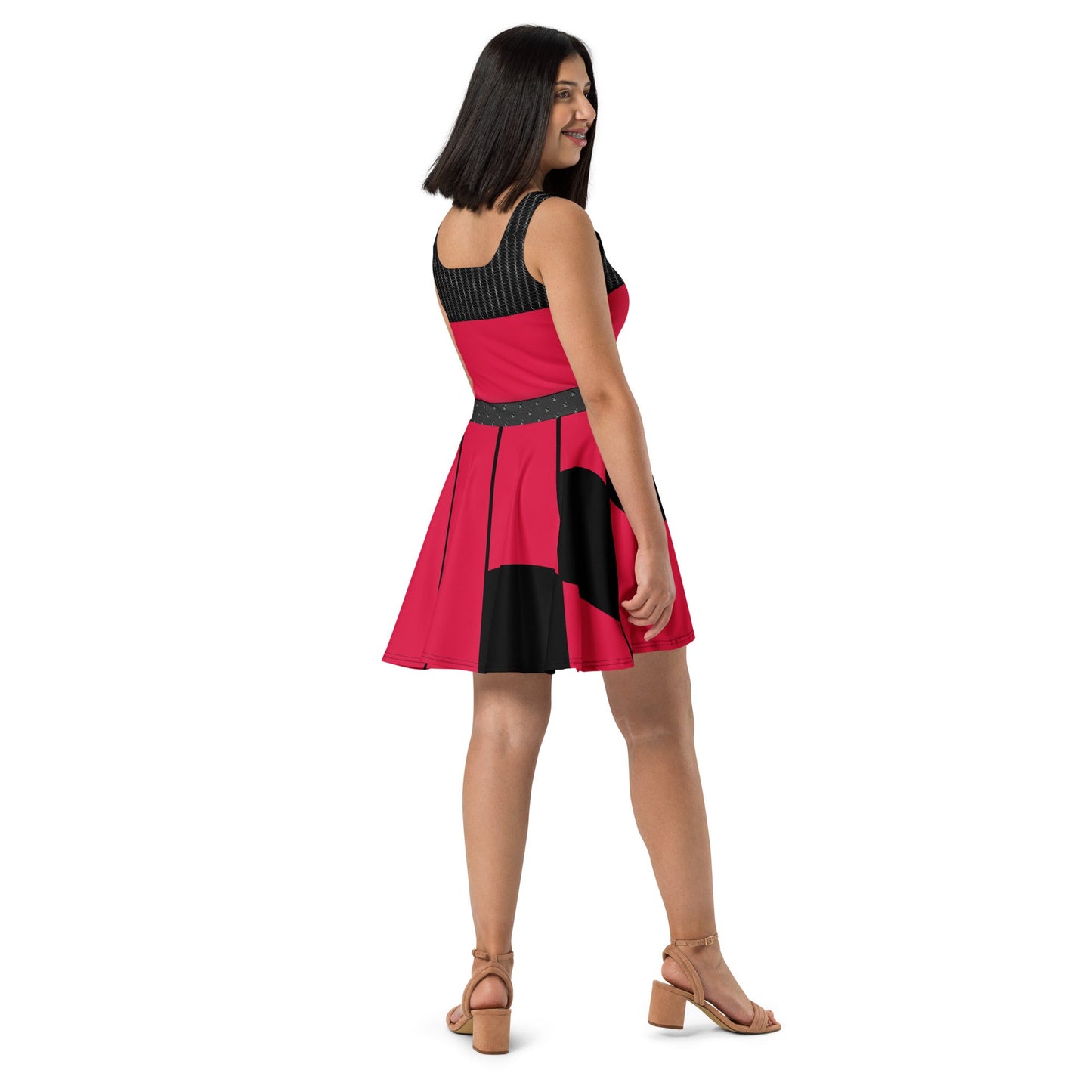 The Red Descendant Skater Dress adult costumedescedantsWrong Lever Clothing