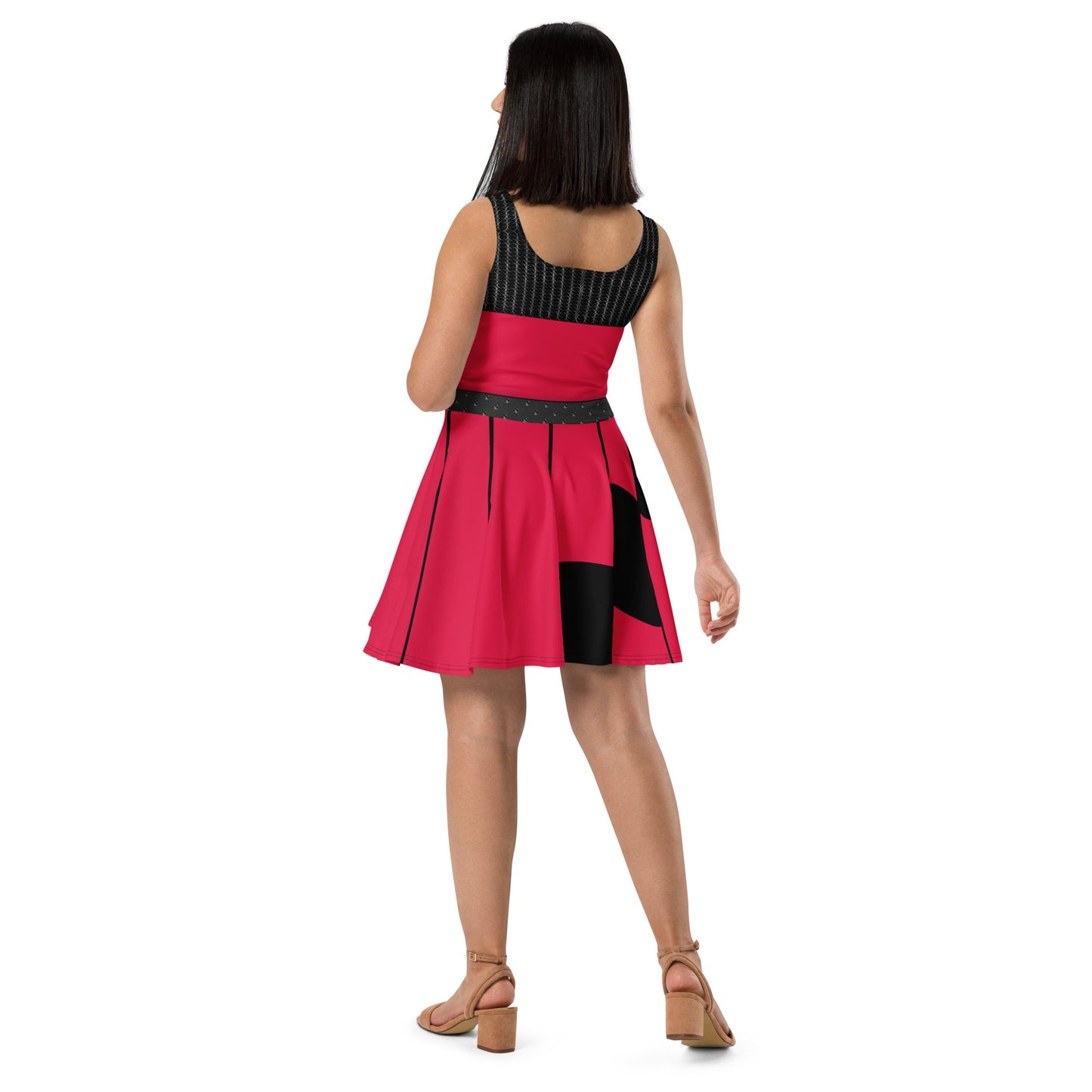 The Red Descendant Skater Dress adult costumedescedantsWrong Lever Clothing