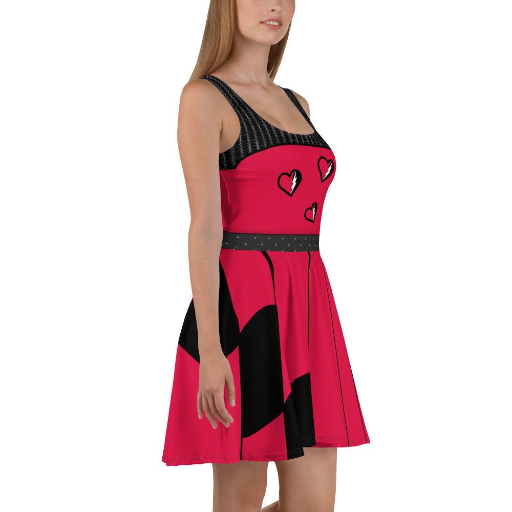 The Red Descendant Skater Dress adult costumedescedantsWrong Lever Clothing