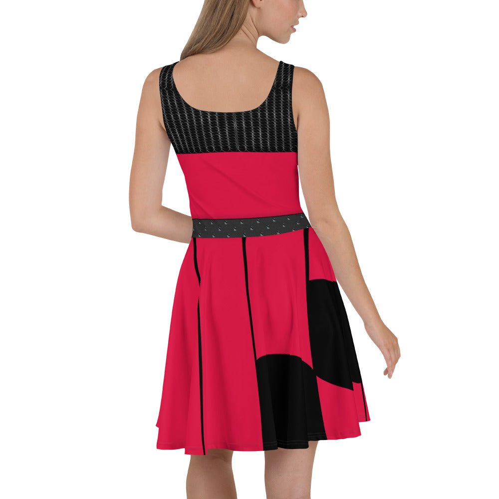 The Red Descendant Skater Dress adult costumedescedantsWrong Lever Clothing