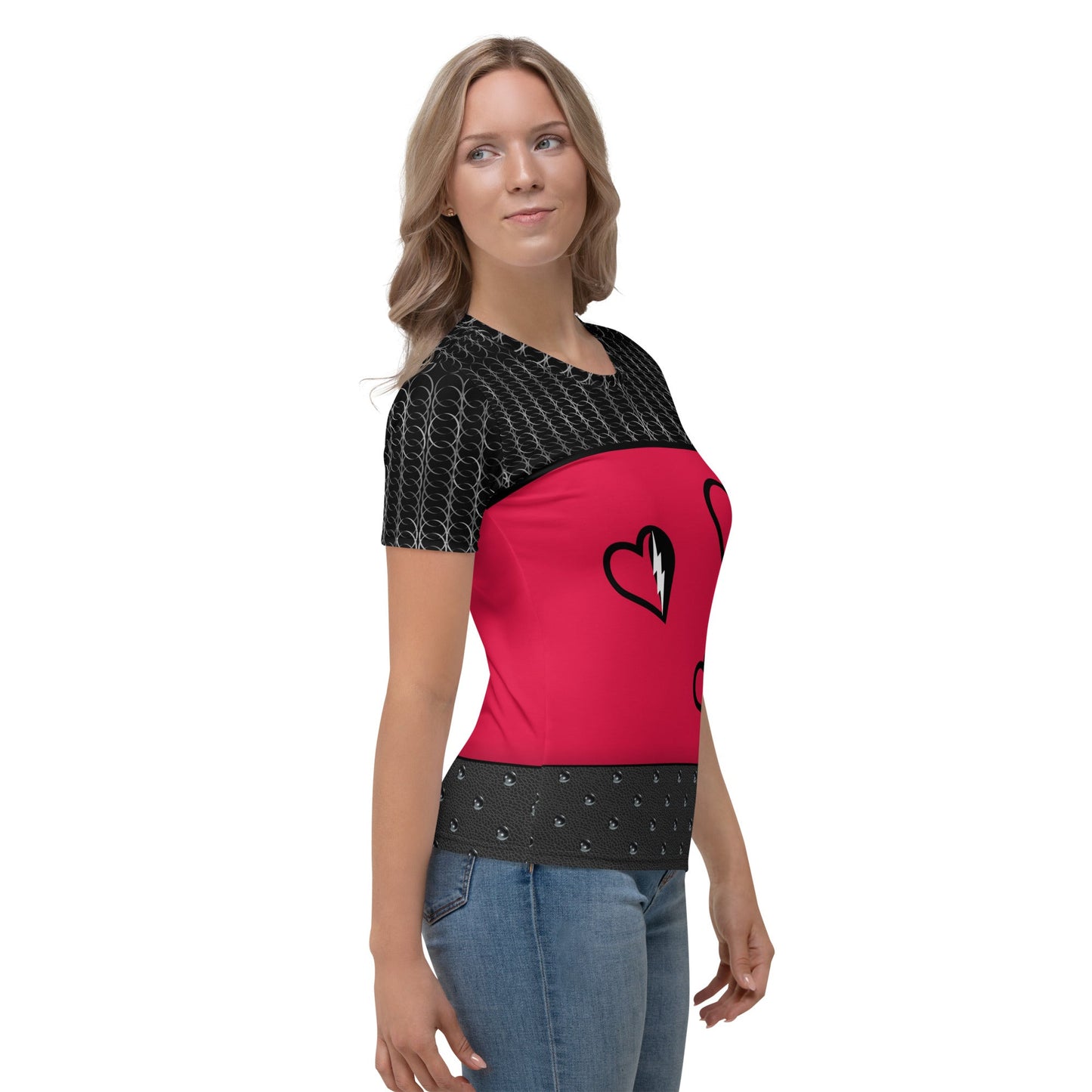 The Red Descendant Women's T - shirt adult costumedescedantsWrong Lever Clothing