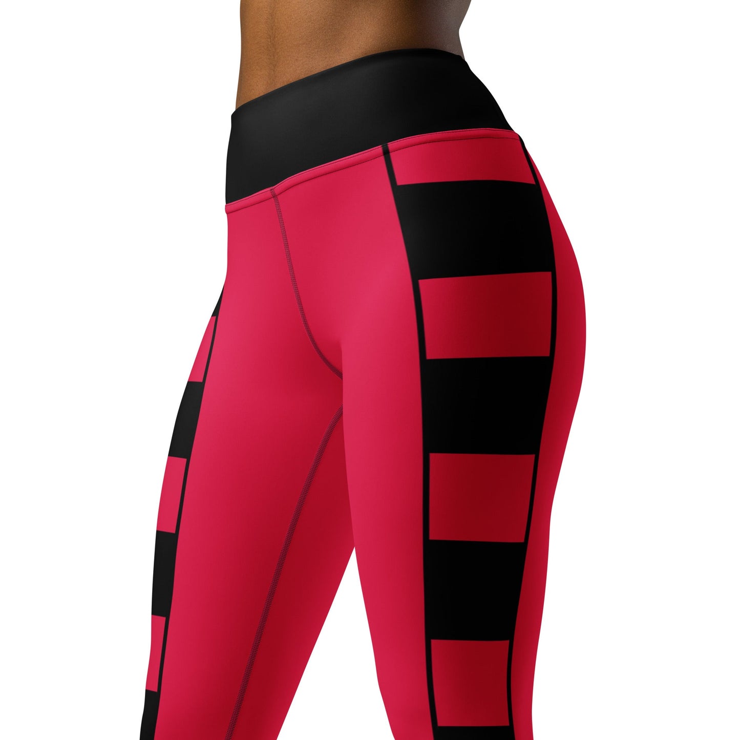 The Red Descendant Yoga Leggings adult red costumedescendants costumeWrong Lever Clothing