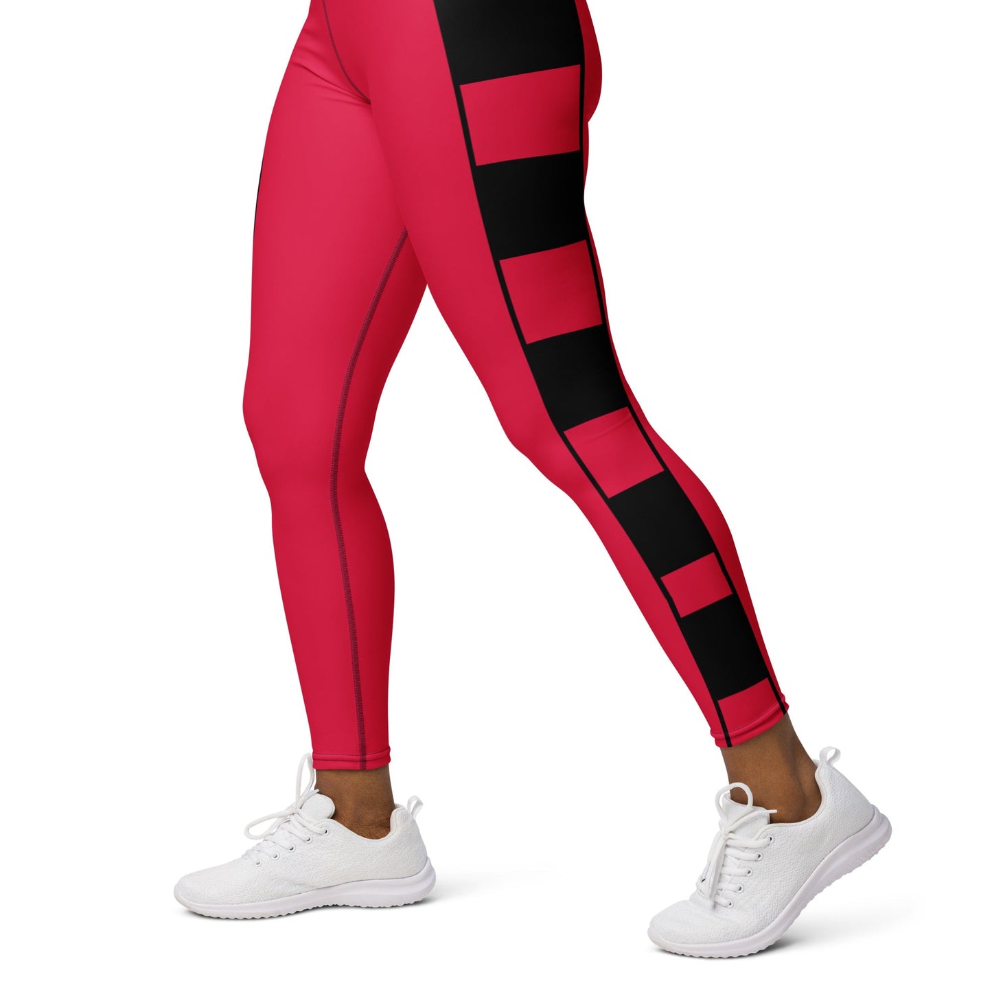 The Red Descendant Yoga Leggings adult red costumedescendants costumeWrong Lever Clothing