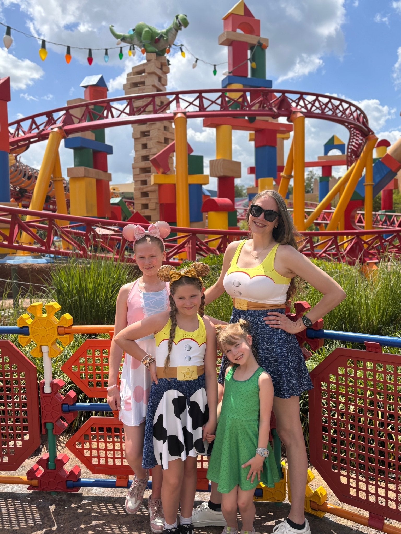 The Rex Girls' Dragon/Dinosaur Scale Sleeveless Sundress - Perfect for Summer Adventures! Casual DressescosplayAll Over PrintsWrong Lever Clothing