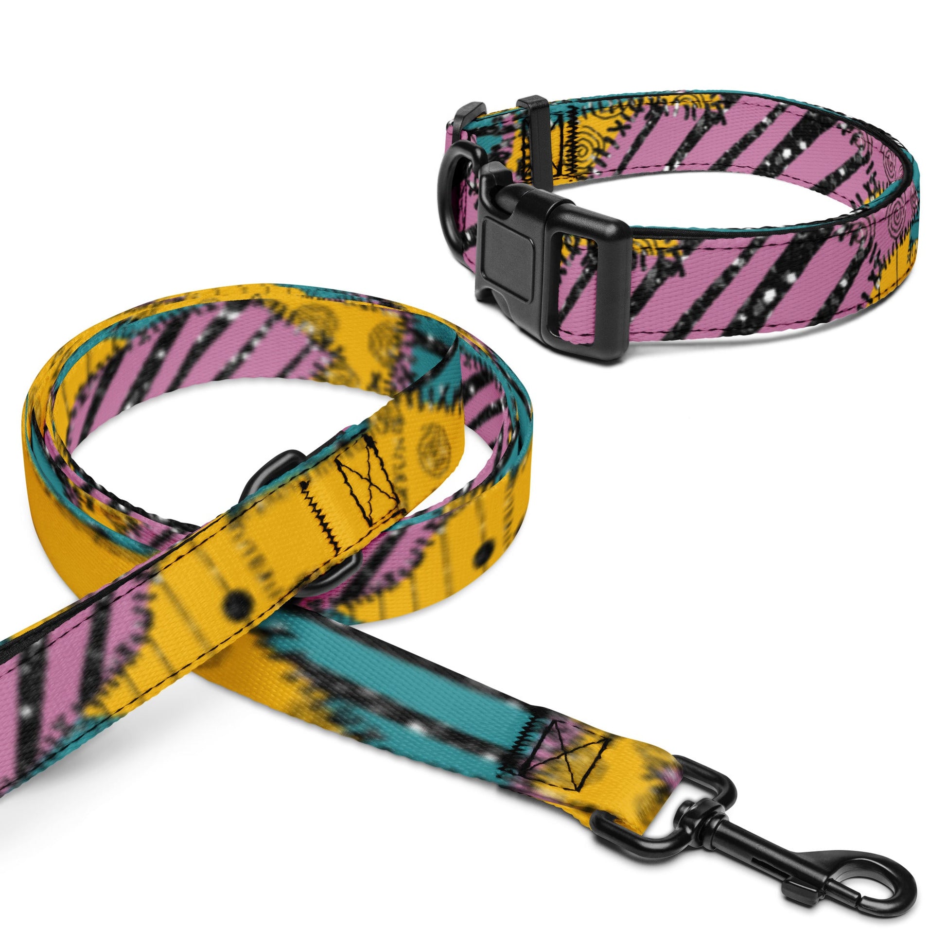 The Sally Pet collar & leash character collarcharacter styleWrong Lever Clothing