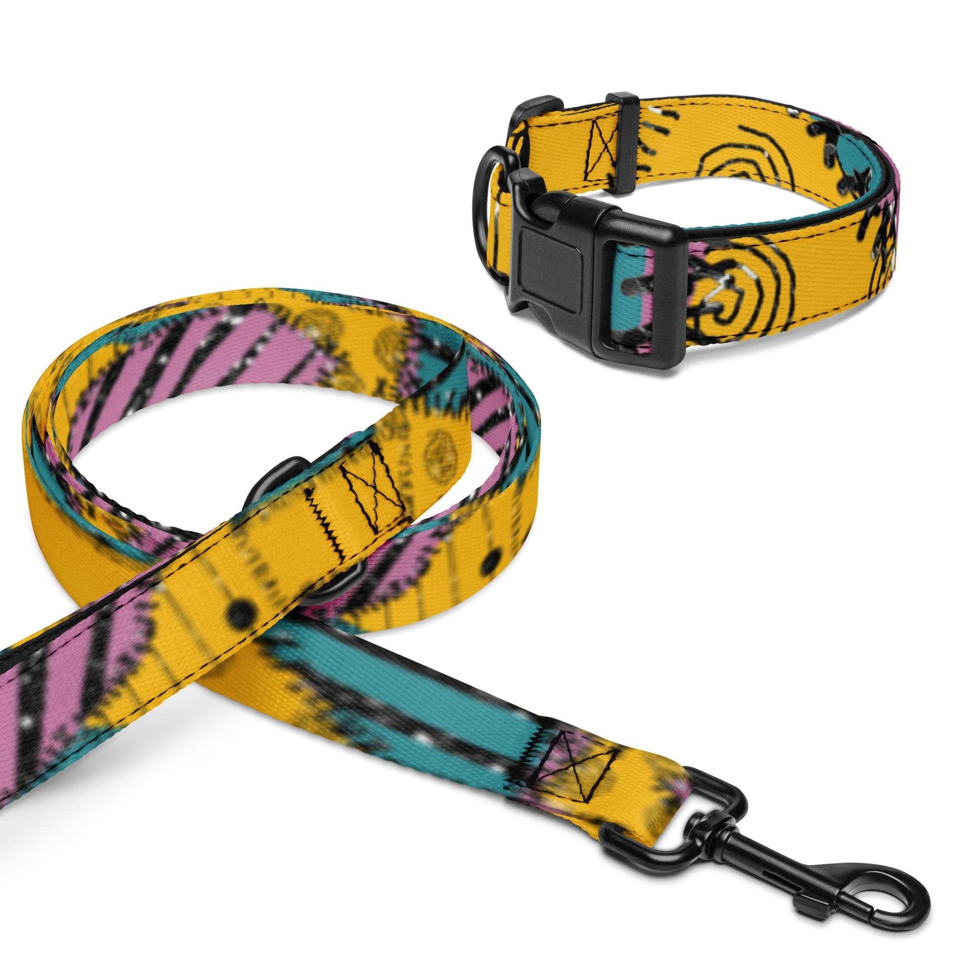 The Sally Pet collar & leash character collarcharacter styleWrong Lever Clothing