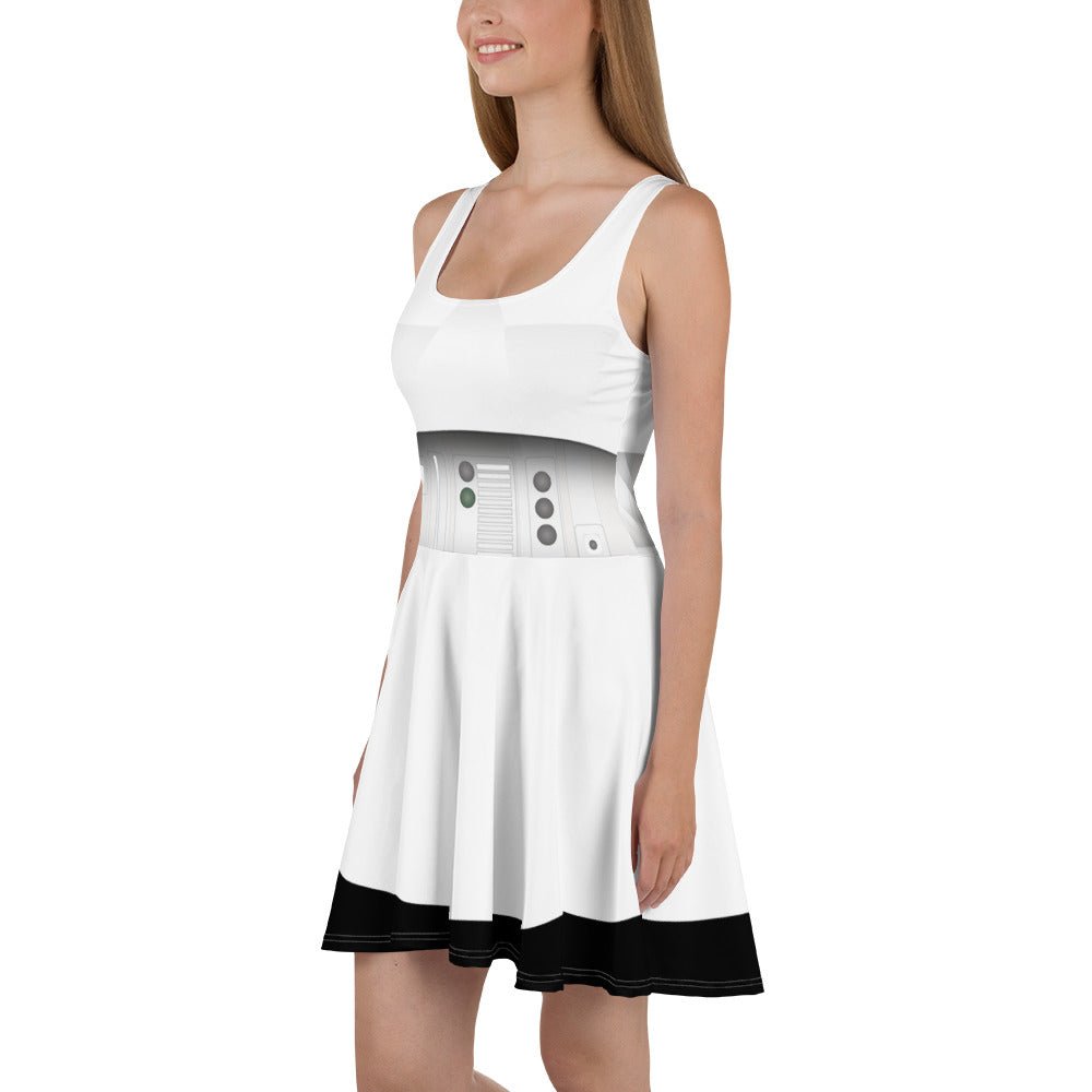 The Stormtrooper Skater Dress cosplaycostumeSkater DressWrong Lever Clothing