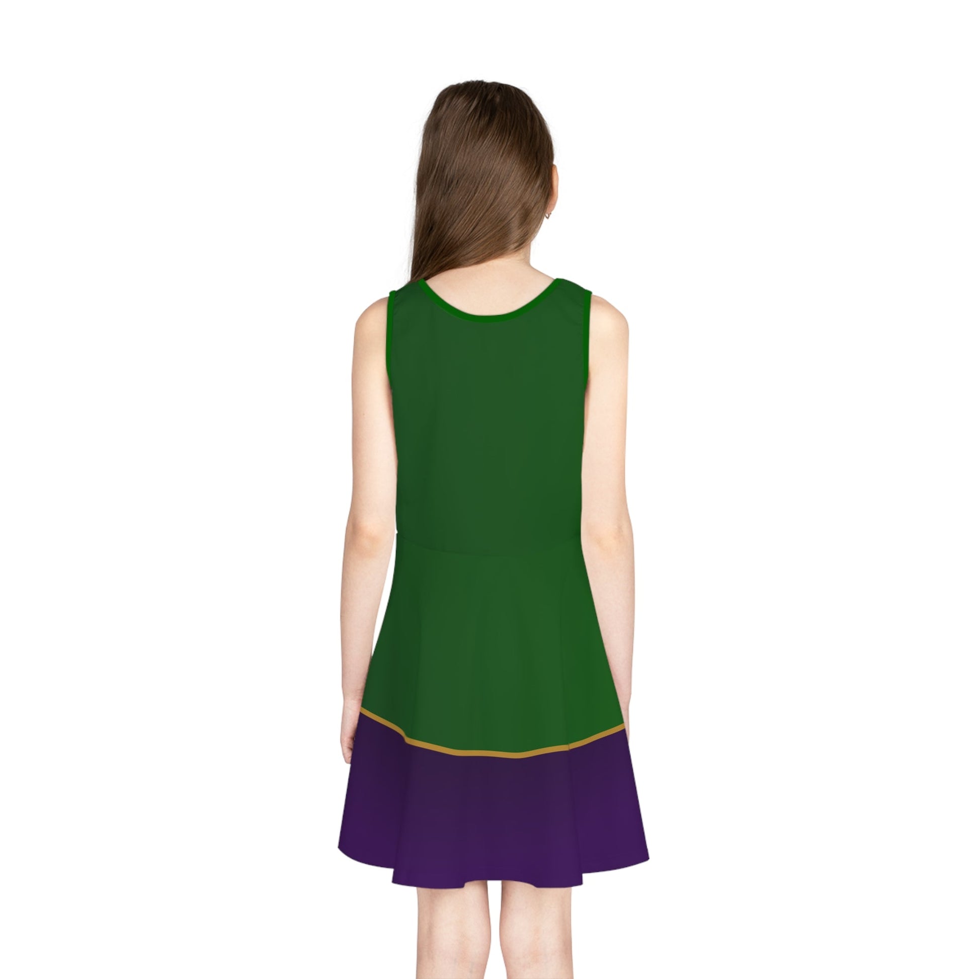 The Winnifred Girls' Sleeveless Sundress All Over PrintAOPkids dressWrong Lever Clothing