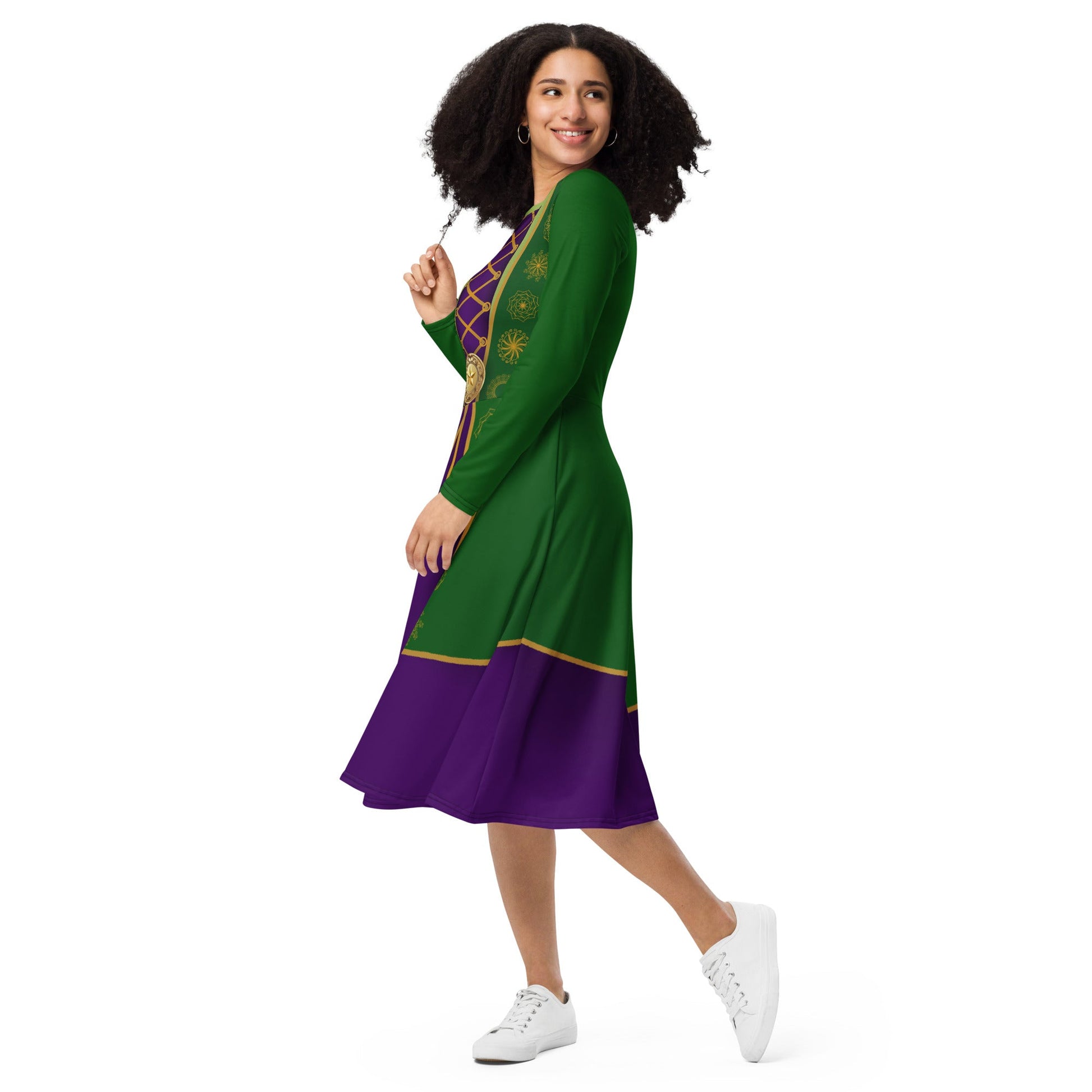 winifred fruit midi dress Damson Madder + Winifred Fruit Midi
