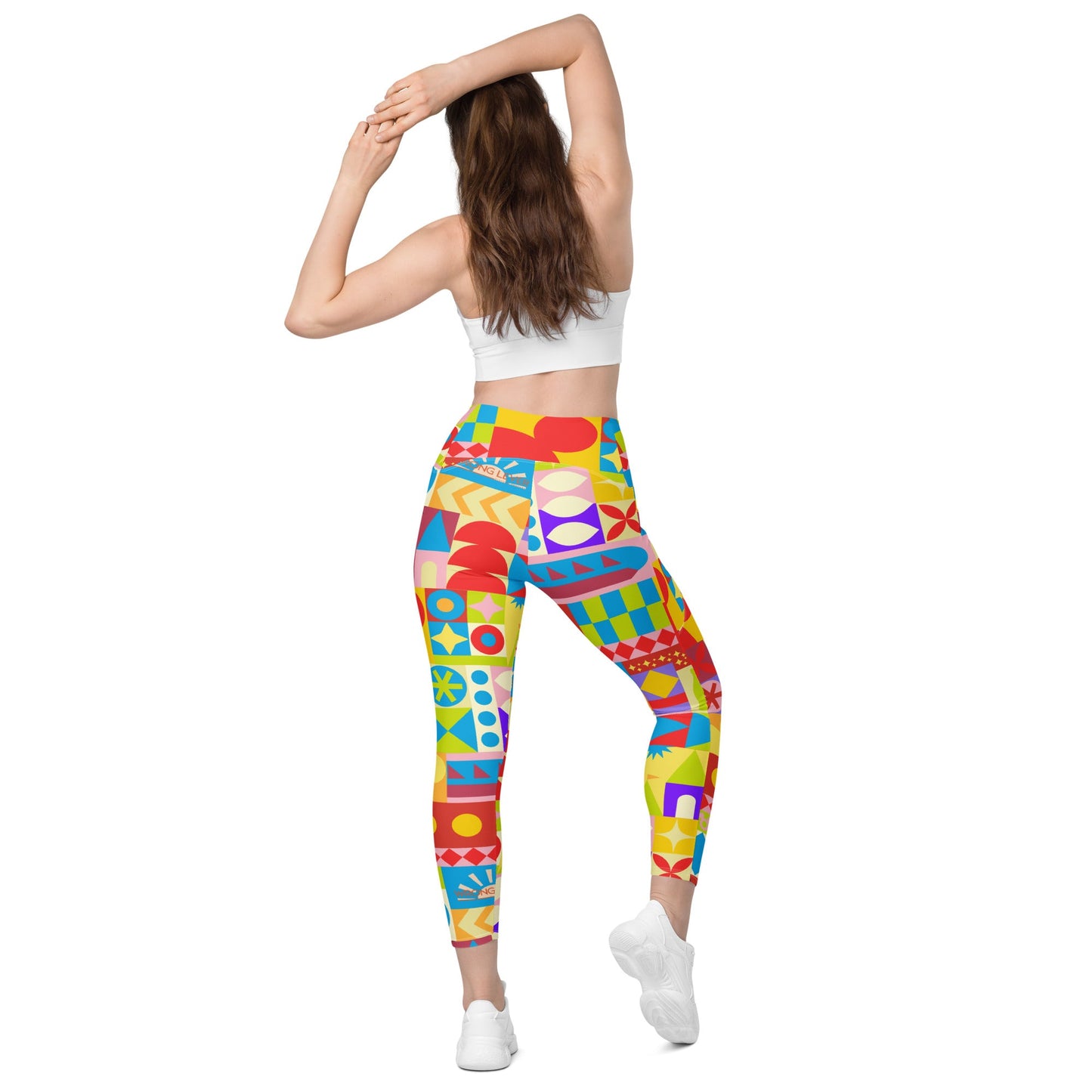 Theme Park Cup Leggings with pockets adult disneyadult leggingsWrong Lever Clothing