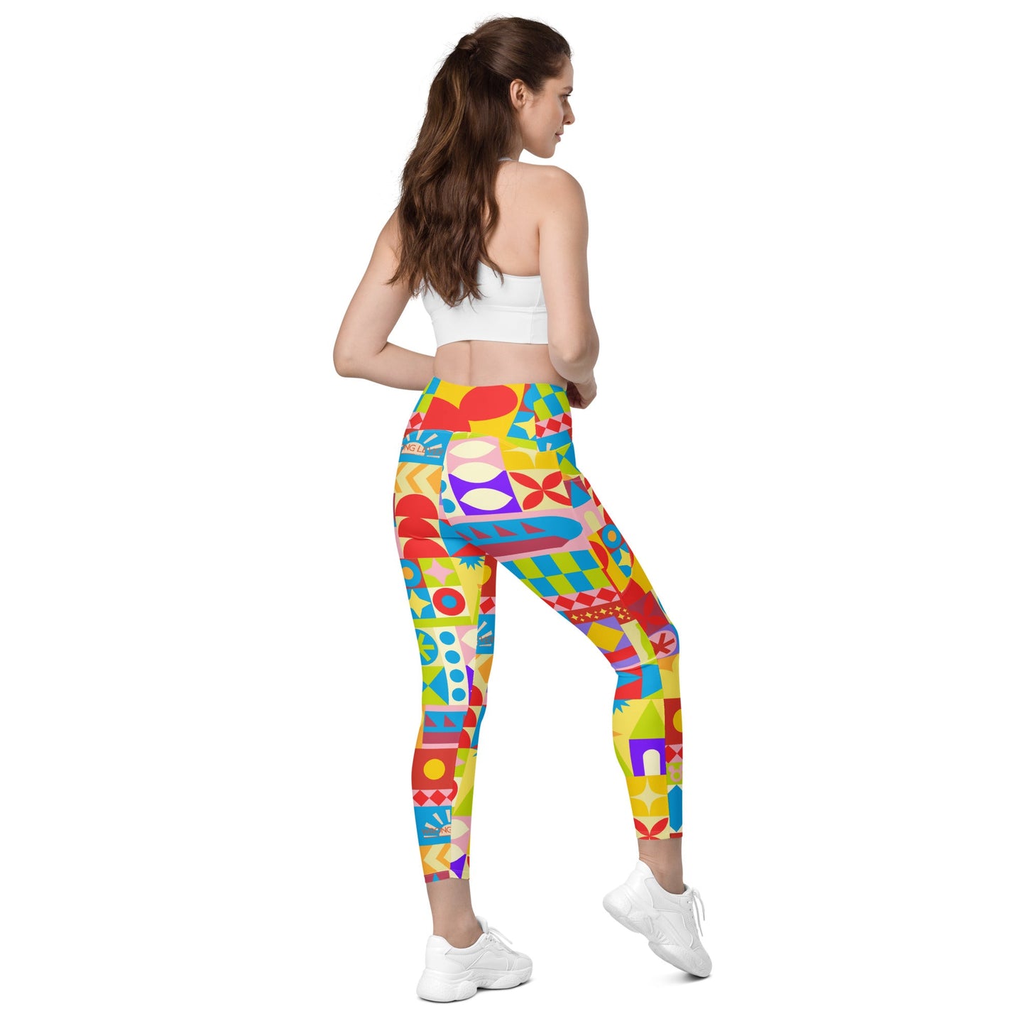 Theme Park Cup Leggings with pockets adult disneyadult leggingsWrong Lever Clothing