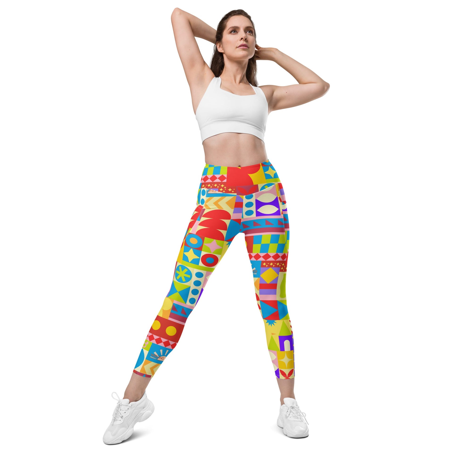 Theme Park Cup Leggings with pockets adult disneyadult leggingsWrong Lever Clothing