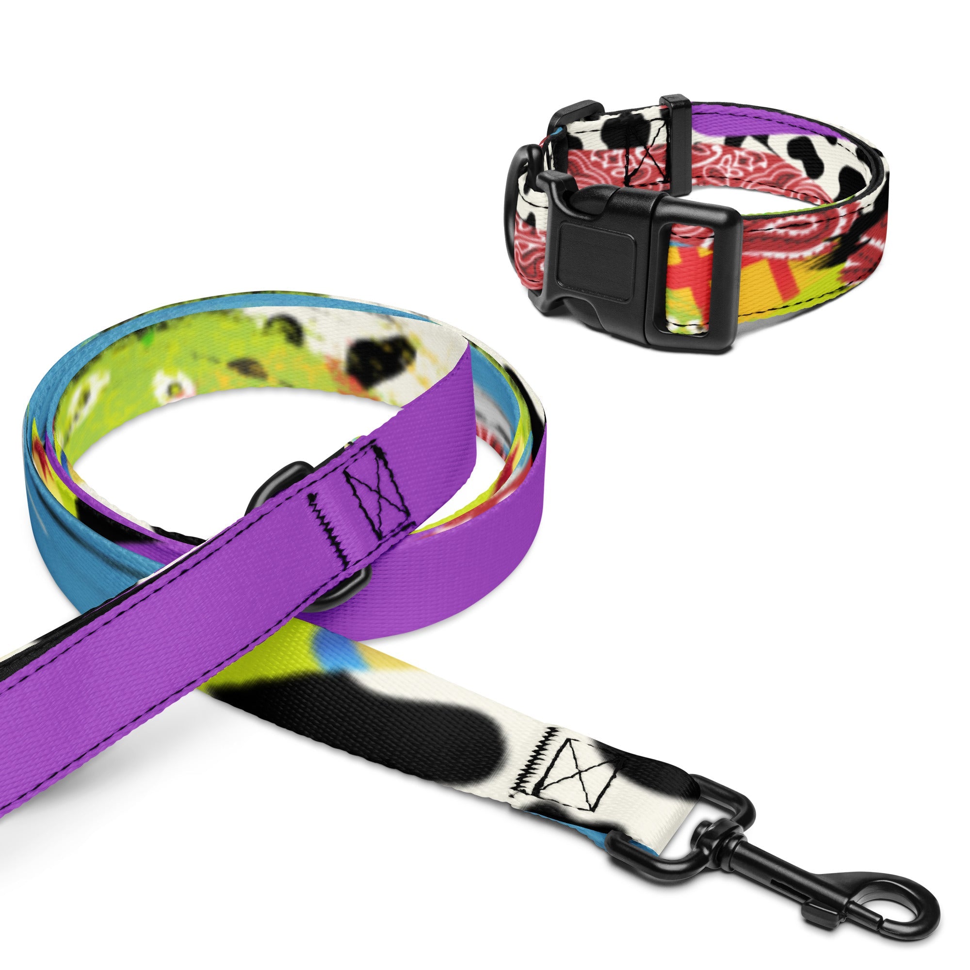 Toys Mashup Pet collar & leash – Wrong Lever Clothing