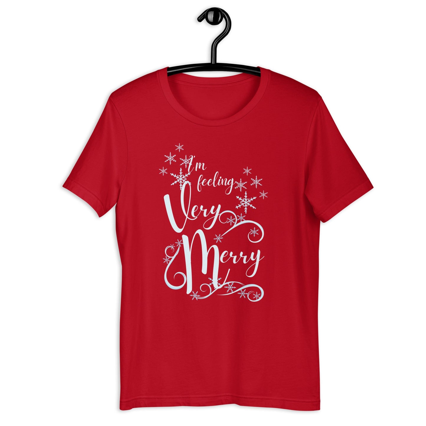 Very Merry Christmas Party Unisex t-shirt happiness is addictiveWrong Lever Clothing