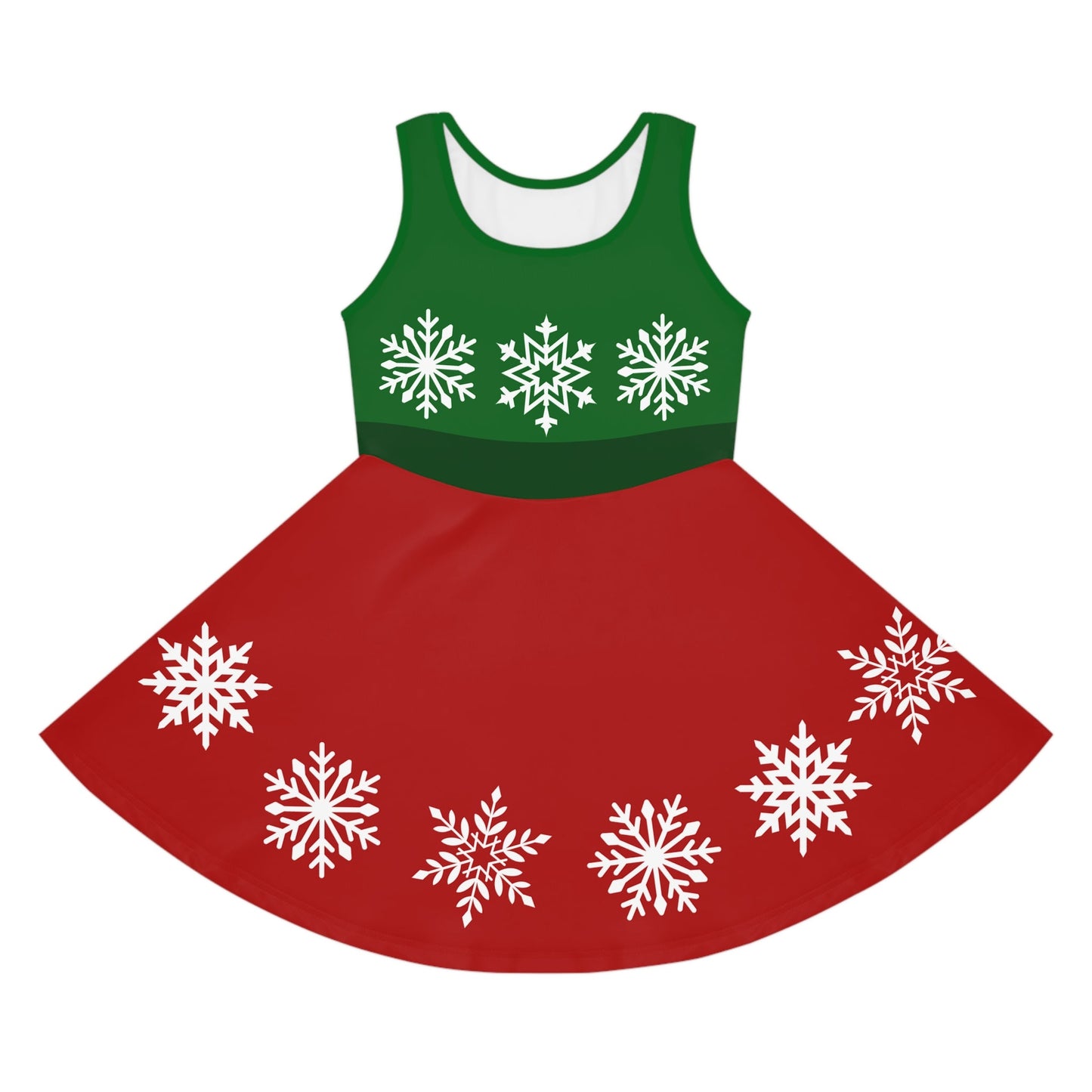 Very Merry Girls' Sleeveless Sundress All Over PrintAOPkids dressWrong Lever Clothing