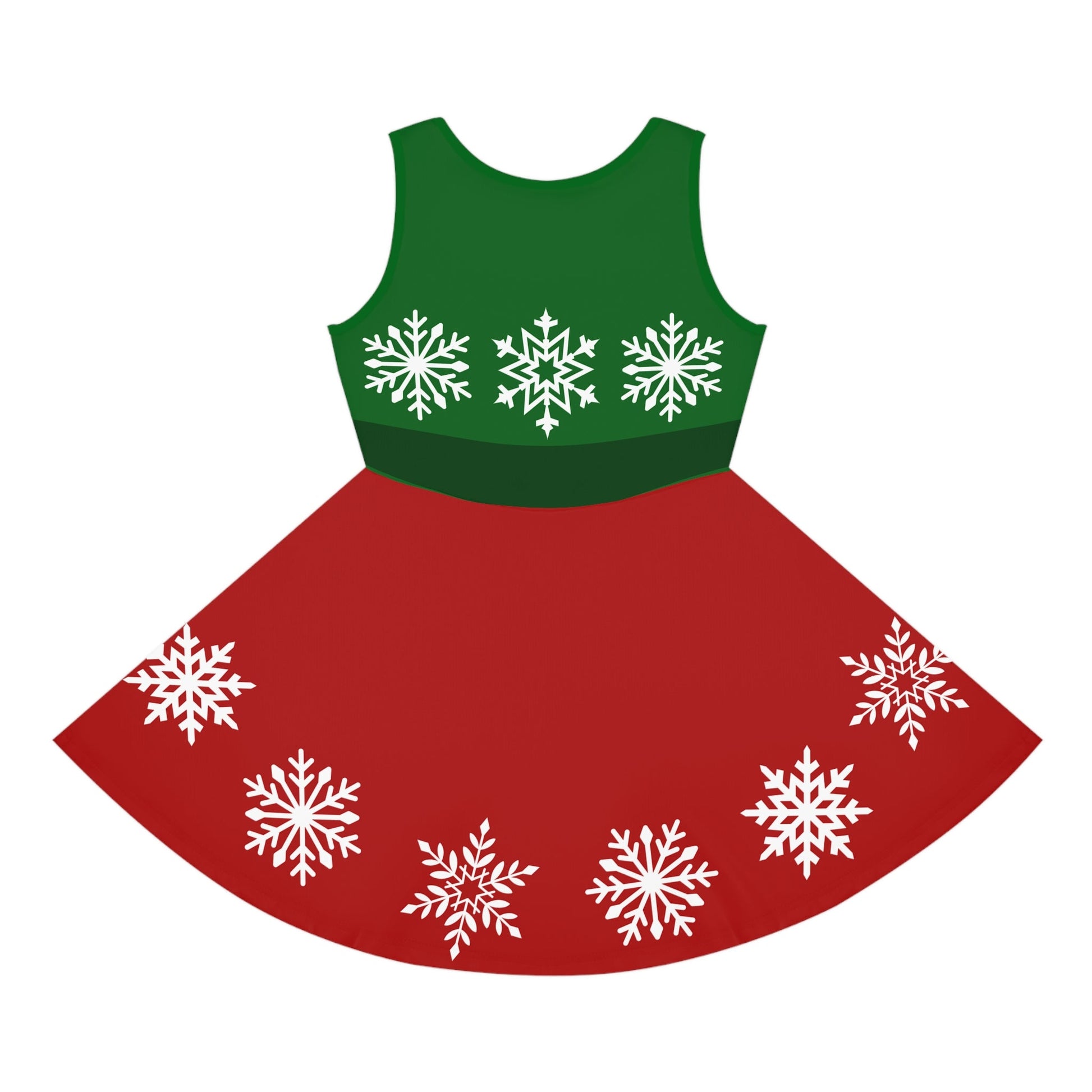 Very Merry Girls' Sleeveless Sundress All Over PrintAOPkids dressWrong Lever Clothing