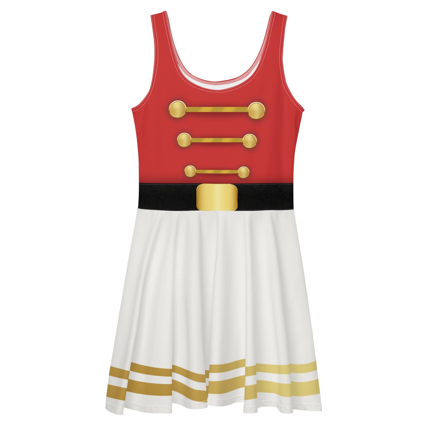 Very Merry Nutcracker Inspired Skater Dress adult dressadult pageantSkater DressWrong Lever Clothing