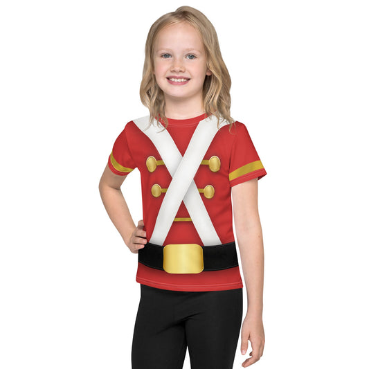 Very Merry Toy Soldier Kids crew neck t-shirt christmas topdisney cosplayKids T-ShirtWrong Lever Clothing