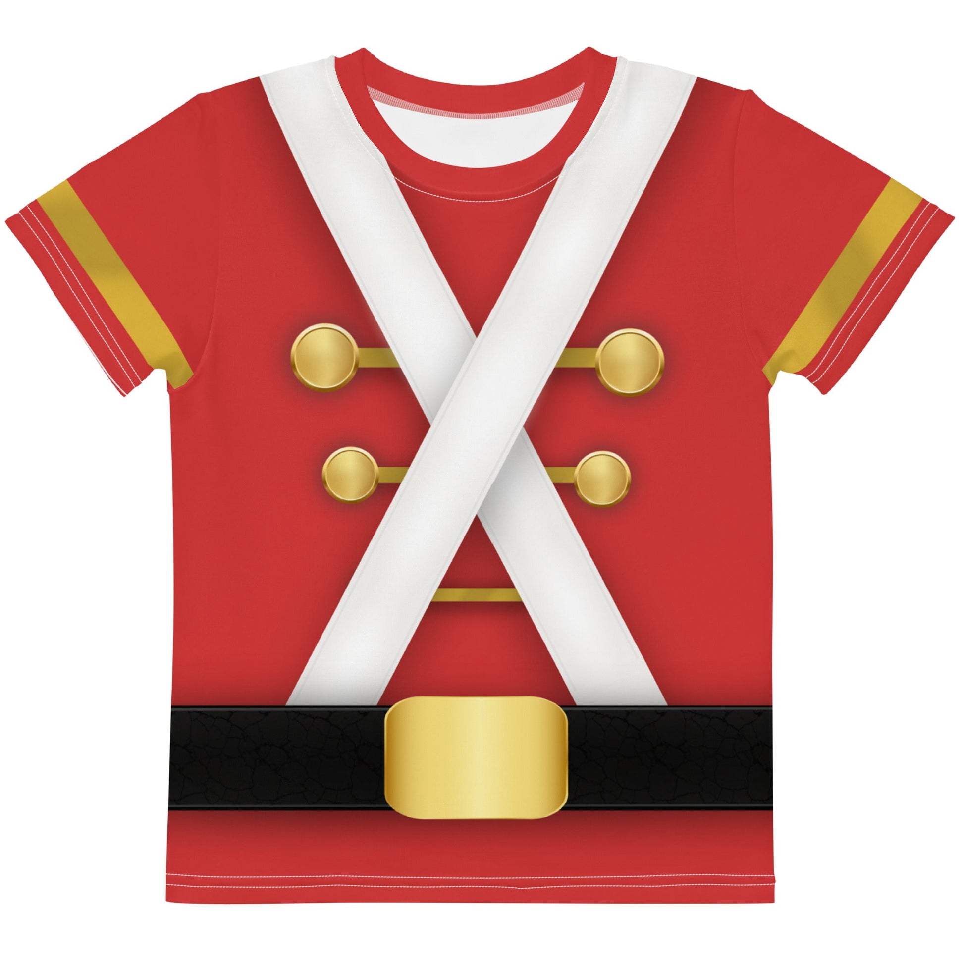 Very Merry Toy Soldier Kids crew neck t-shirt christmas topdisney cosplayKids T-ShirtWrong Lever Clothing