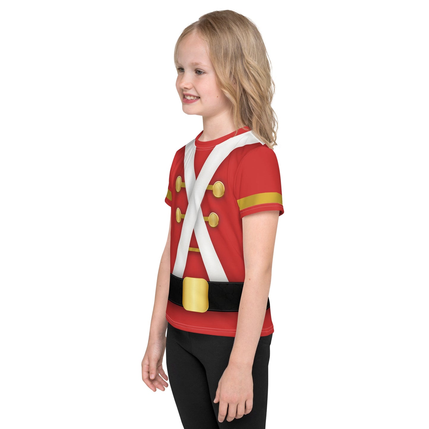 Very Merry Toy Soldier Kids crew neck t-shirt christmas topdisney cosplayKids T-ShirtWrong Lever Clothing