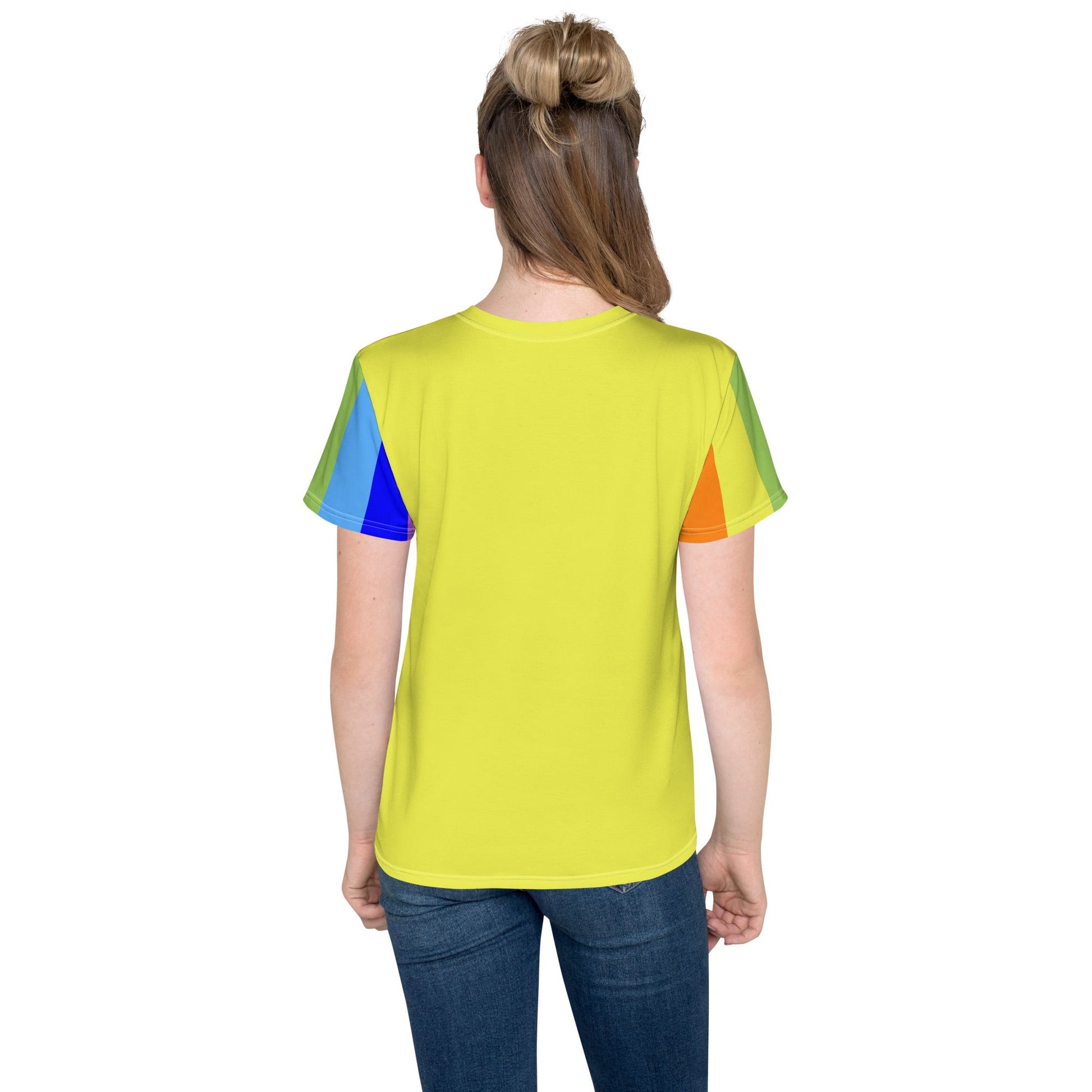 Video Game Rainbow Star Racer Youth crew neck t-shirt cosplaycosplay styleKids T-ShirtWrong Lever Clothing