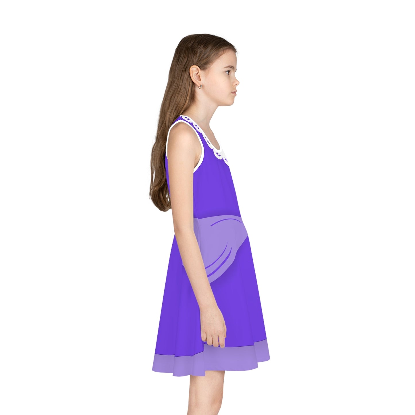 Wa - Villain Girls' Sleeveless Sundress cosplay dressKidsAll Over PrintsWrong Lever Clothing