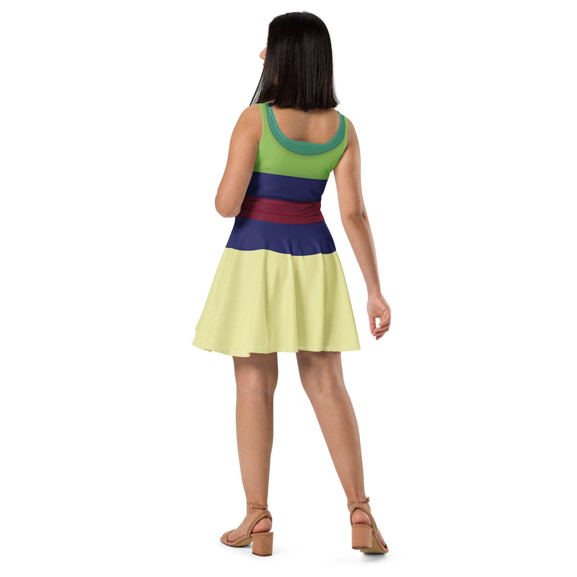 disney princess skater dress Disney Princess Athletic Skater Dress for Women Adult Park Outfit Princess Disneybound Dress Magical Travel Dress Active Disney Style