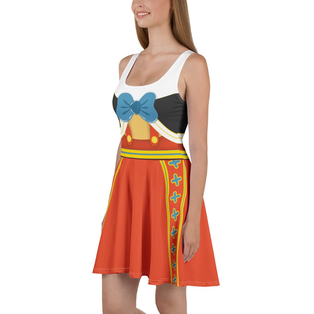 Woodland Puppet Storybook Skater Dress | Fairytale Disneybound Dress classic disneydisney adultWrong Lever Clothing