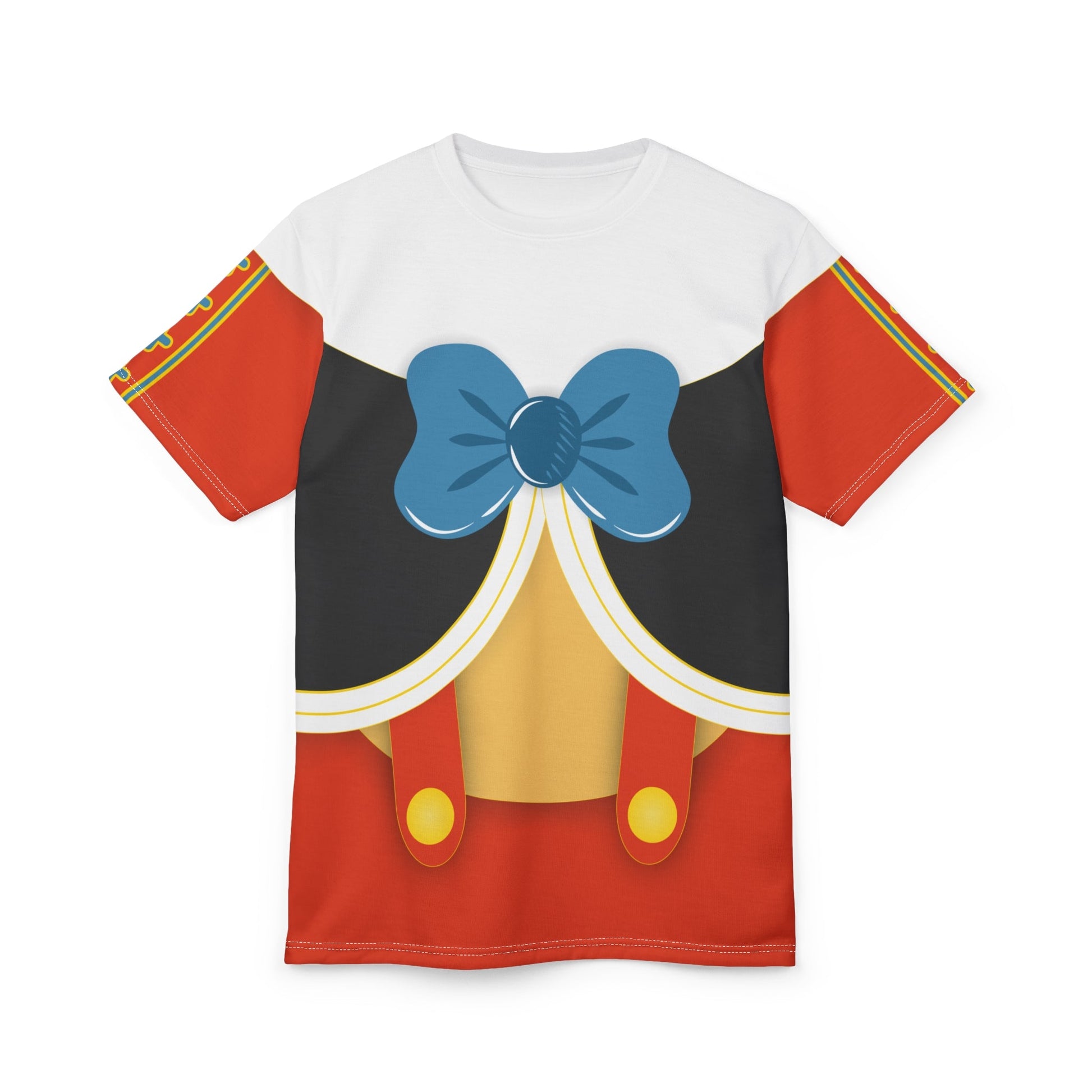 Woodland Puppet Storybook Unisex Top | Whimsical Puppet - Inspired Shirt | Fairytale Bounding Outfit cosplaydad costumeAll Over PrintsWrong Lever Clothing