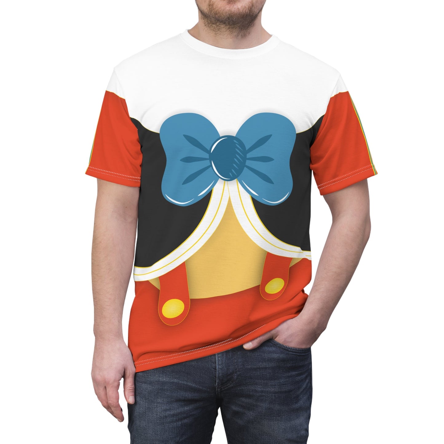 Woodland Puppet Storybook Unisex Top | Whimsical Puppet - Inspired Shirt | Fairytale Bounding Outfit cosplaydad costumeAll Over PrintsWrong Lever Clothing