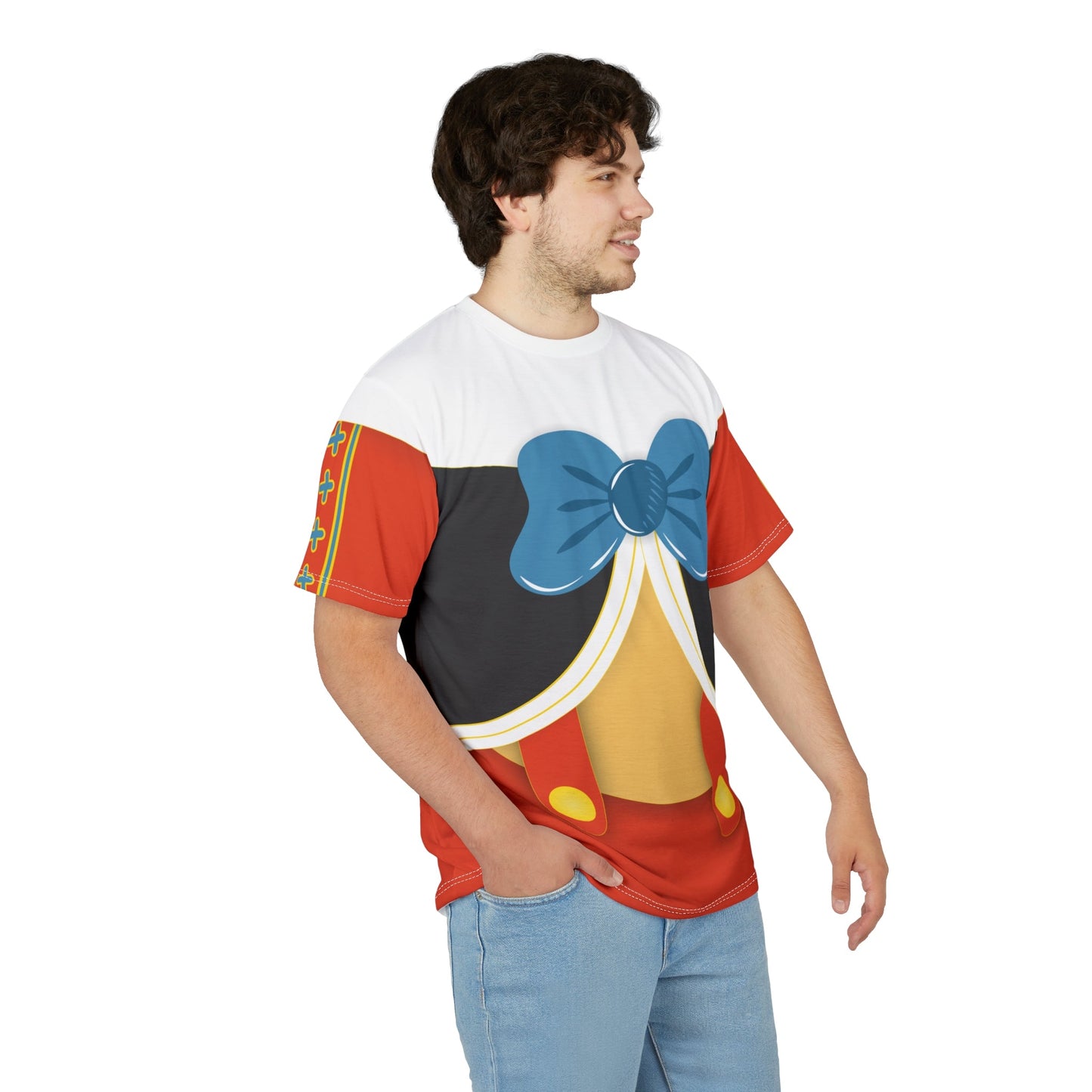 Woodland Puppet Storybook Unisex Top | Whimsical Puppet - Inspired Shirt | Fairytale Bounding Outfit cosplaydad costumeAll Over PrintsWrong Lever Clothing