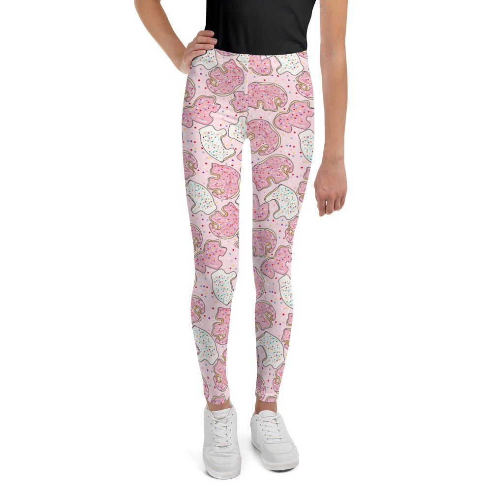 Animal Cookies Youth Leggings happiness is addictive#tag4##tag5##tag6#