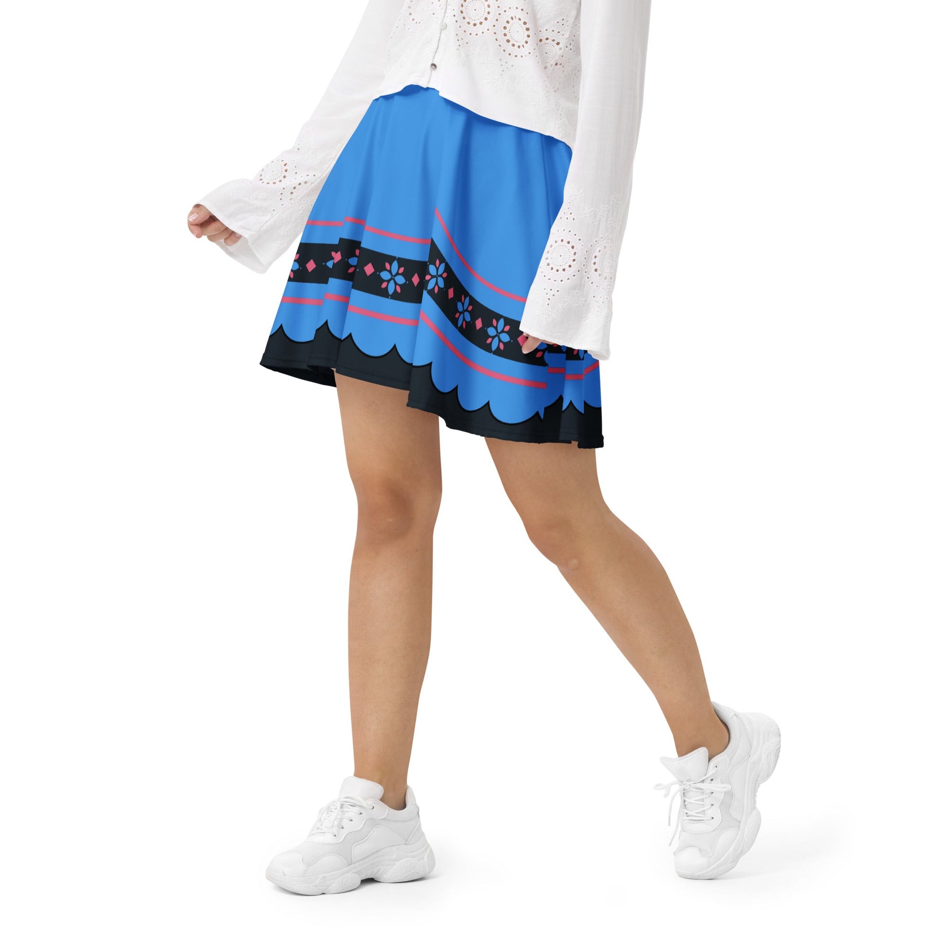 Baby Elsa Skater Skirt adult frozen clothingarrendalle trip dressbaby elsa#tag4##tag5##tag6#