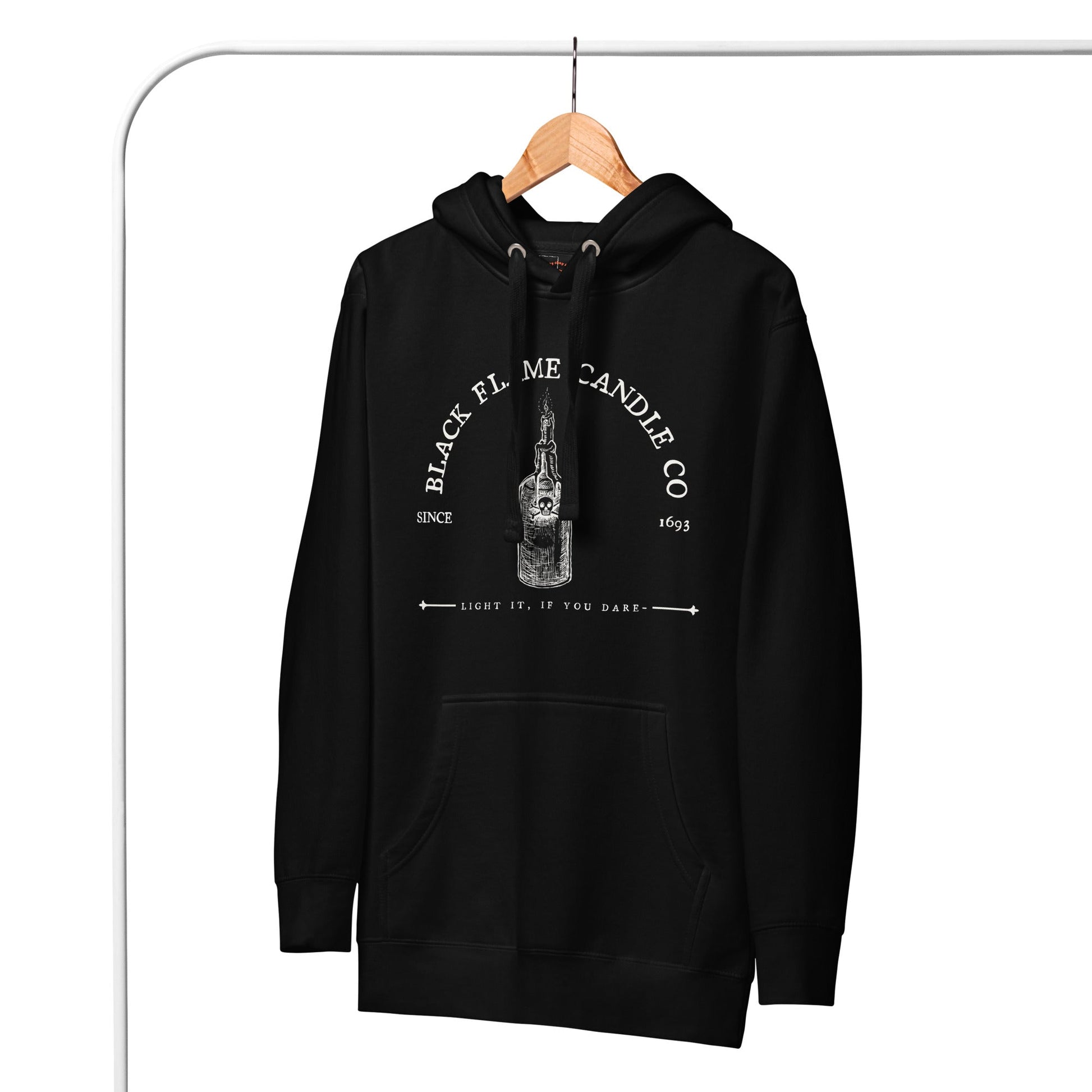 Black Flame Candle Unisex Hoodie black flame candleblack flame candle hoodiedisney halloween#tag4##tag5##tag6#