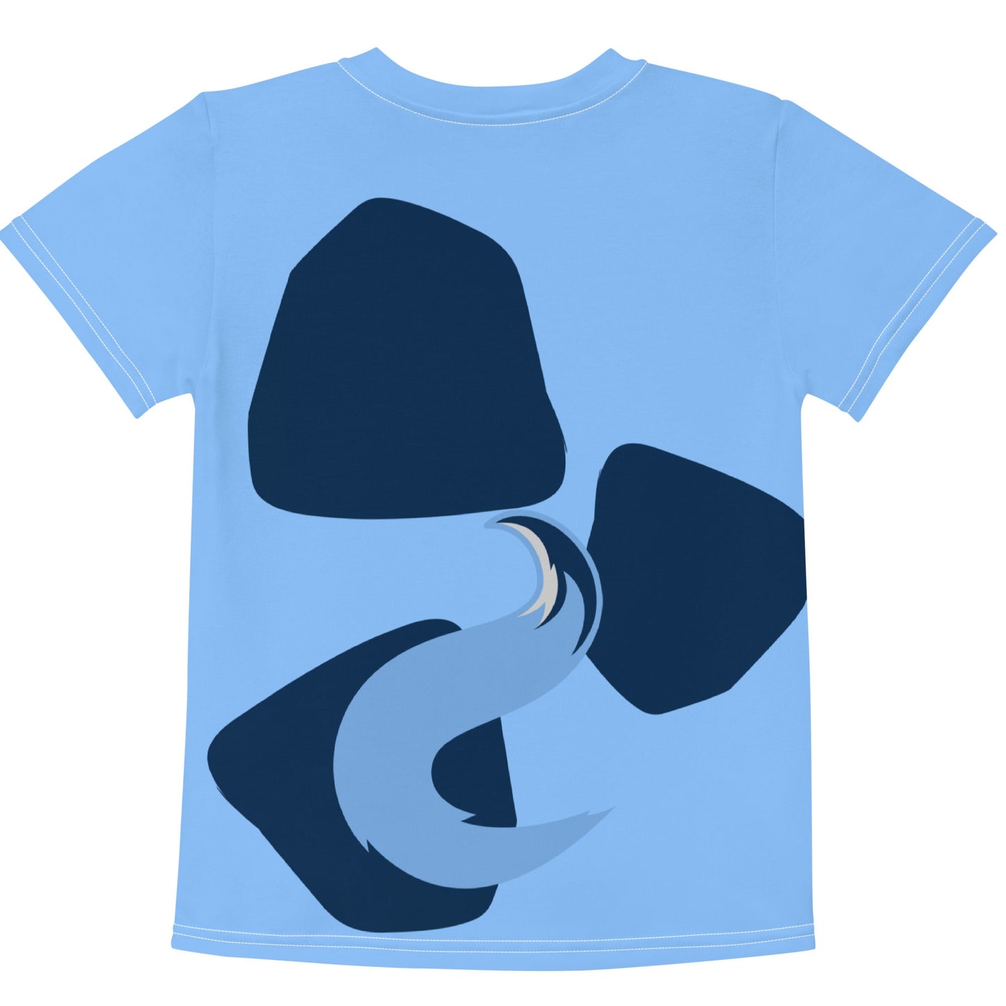 Blue Dog Kids crew neck t-shirt Australian cartoon merchandiseBlue Heeler family teesblue tshirt#tag4##tag5##tag6#